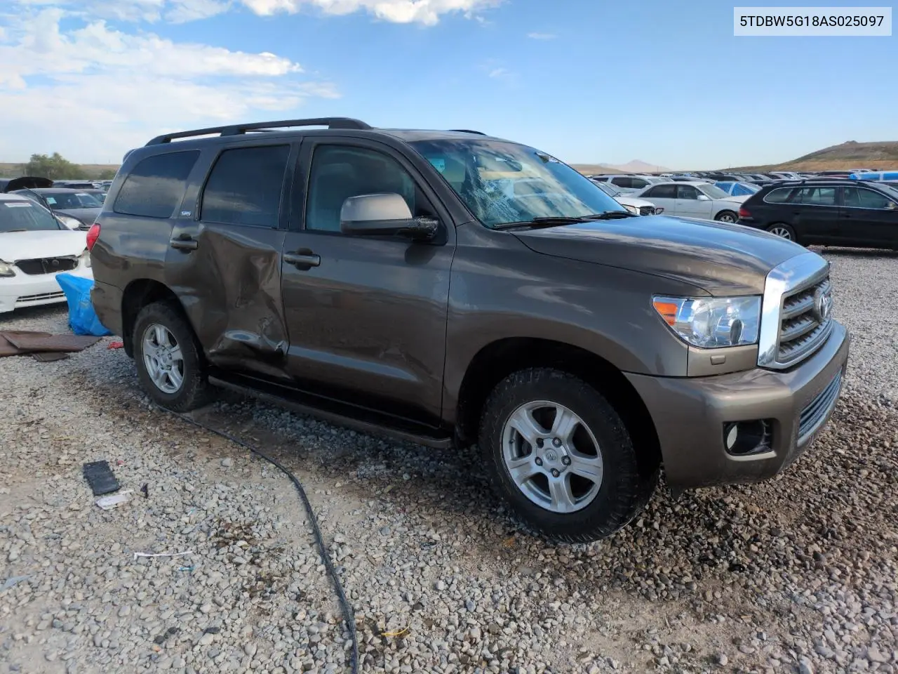 2010 Toyota Sequoia Sr5 VIN: 5TDBW5G18AS025097 Lot: 61816585