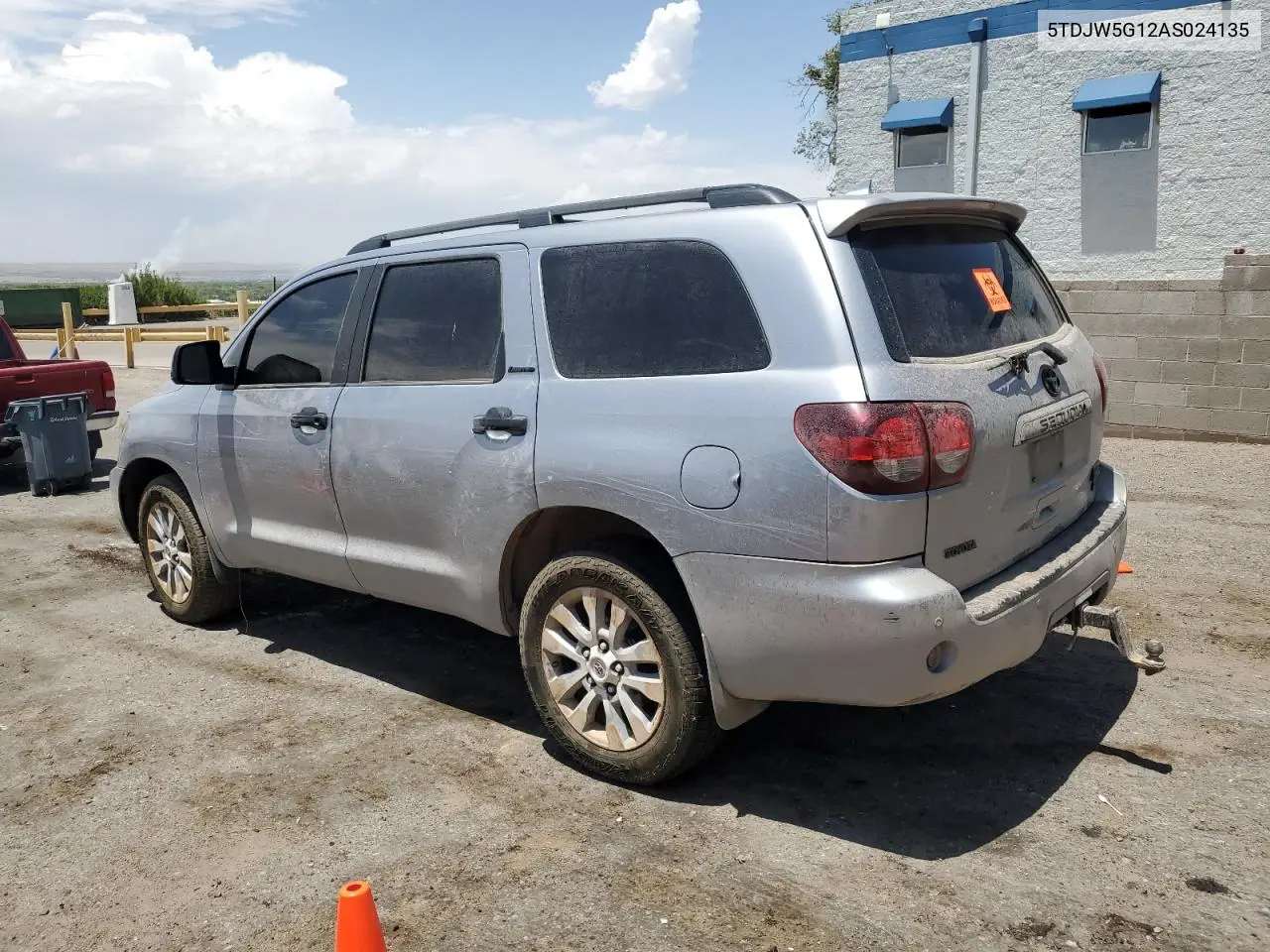 2010 Toyota Sequoia Limited VIN: 5TDJW5G12AS024135 Lot: 61840125