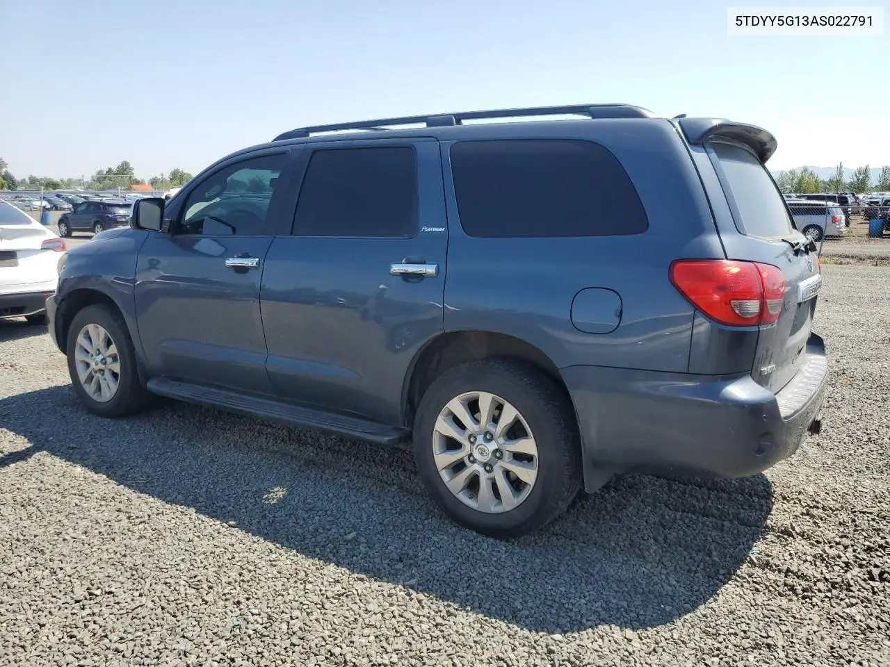 2010 Toyota Sequoia Platinum VIN: 5TDYY5G13AS022791 Lot: 61993845