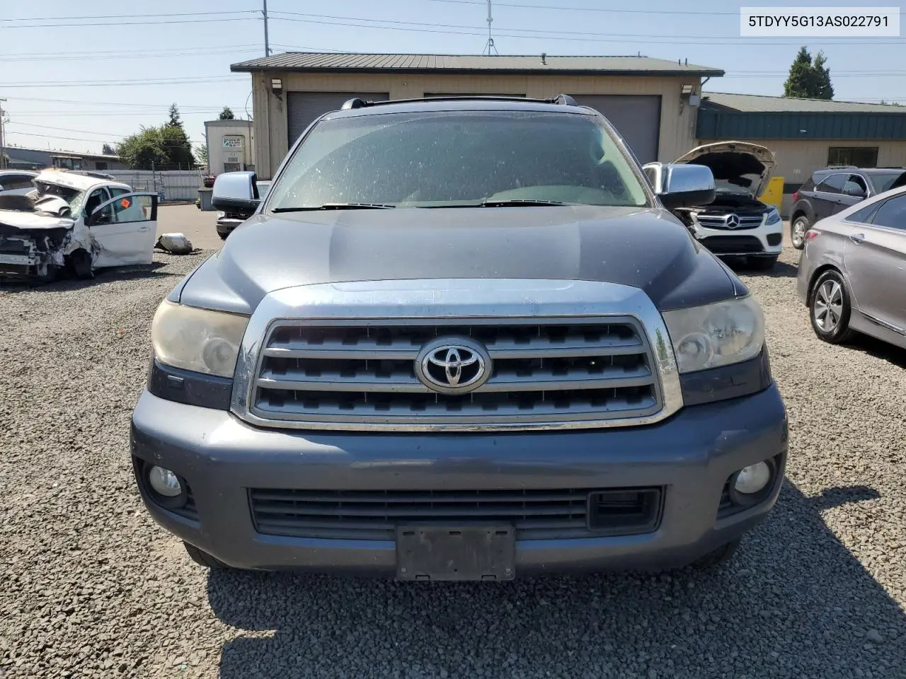 2010 Toyota Sequoia Platinum VIN: 5TDYY5G13AS022791 Lot: 61993845