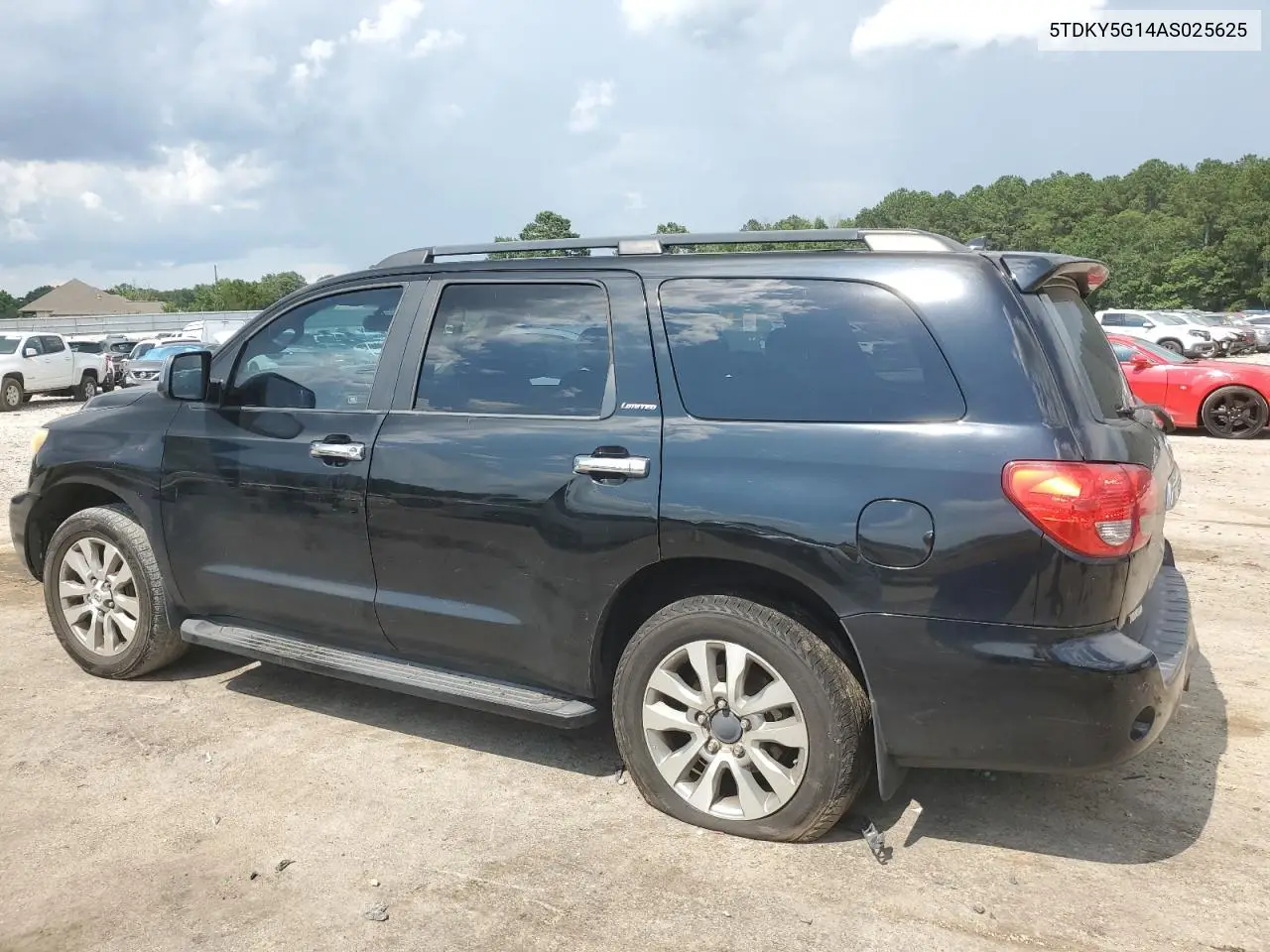 2010 Toyota Sequoia Limited VIN: 5TDKY5G14AS025625 Lot: 62260515