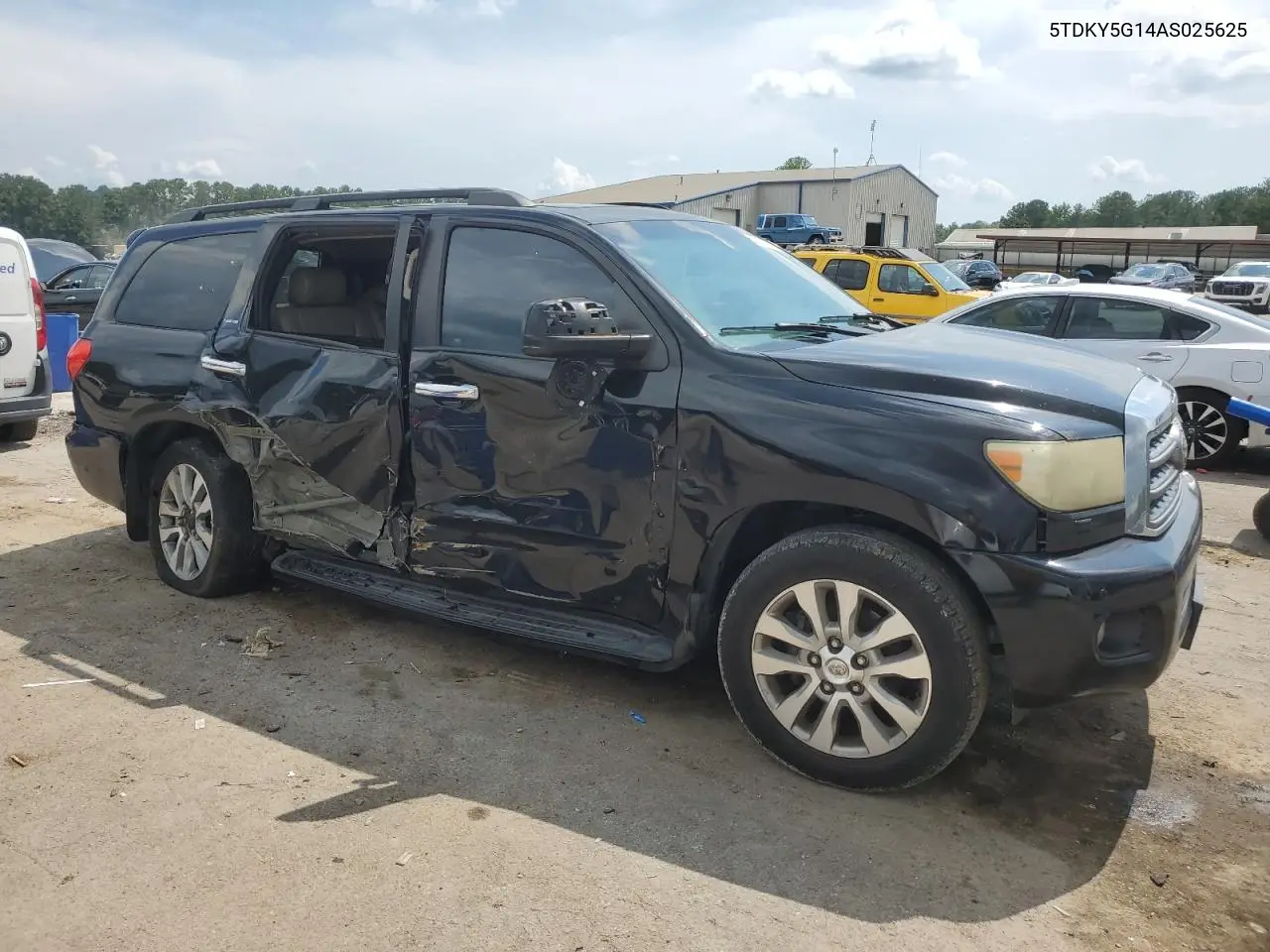 2010 Toyota Sequoia Limited VIN: 5TDKY5G14AS025625 Lot: 62260515