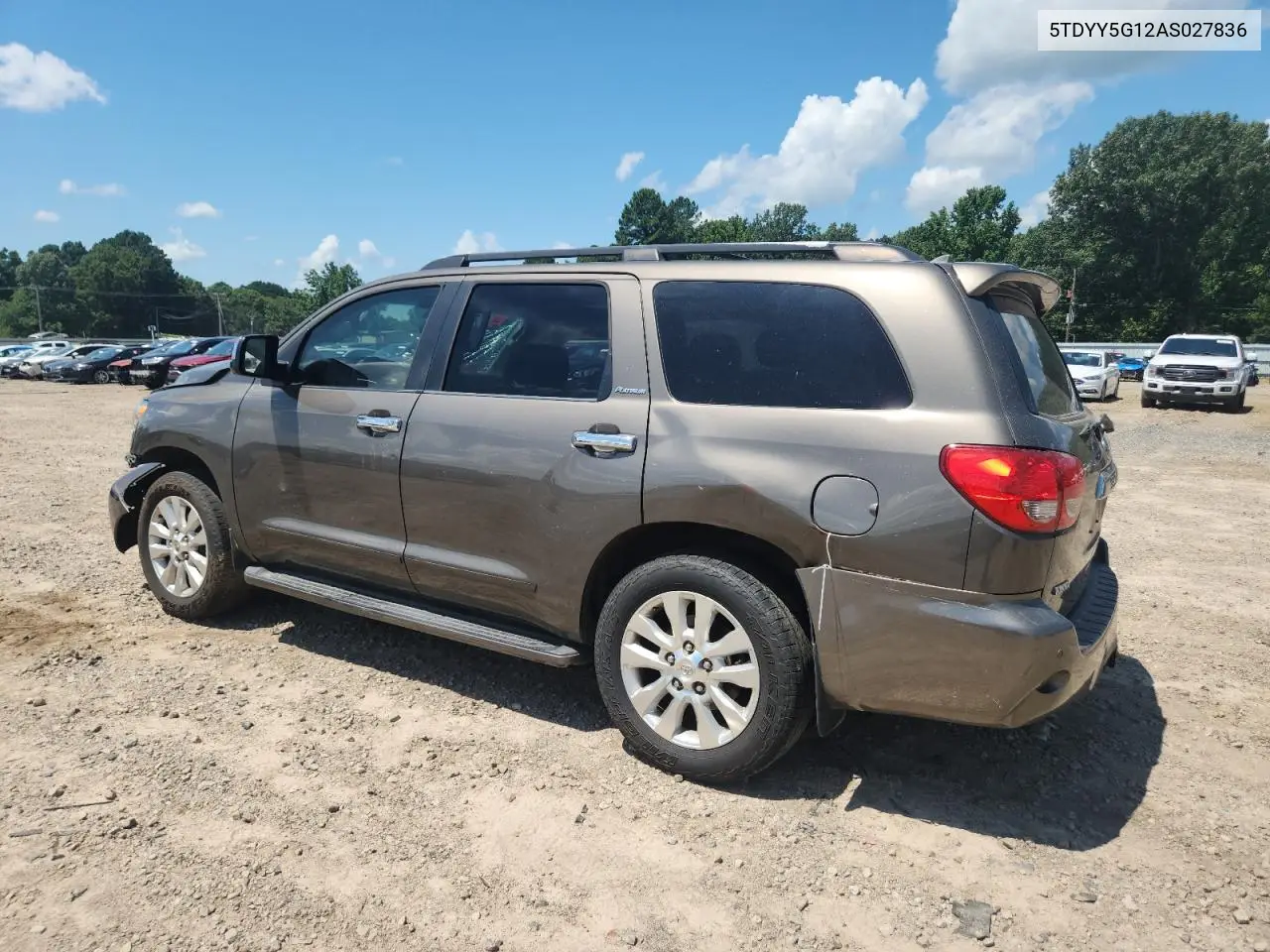 2010 Toyota Sequoia Platinum VIN: 5TDYY5G12AS027836 Lot: 62352885