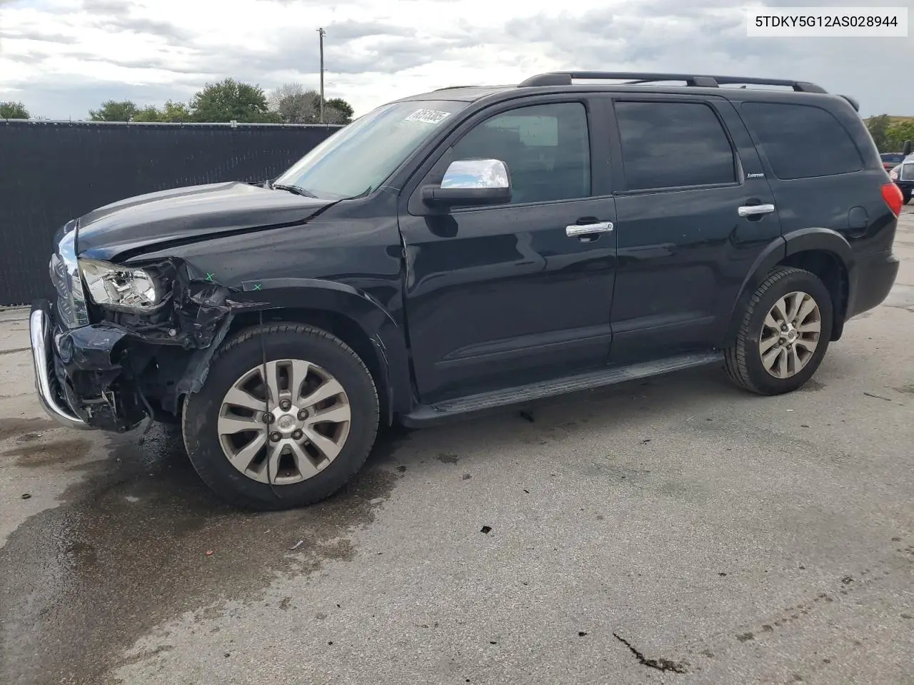2010 Toyota Sequoia Limited VIN: 5TDKY5G12AS028944 Lot: 62515385