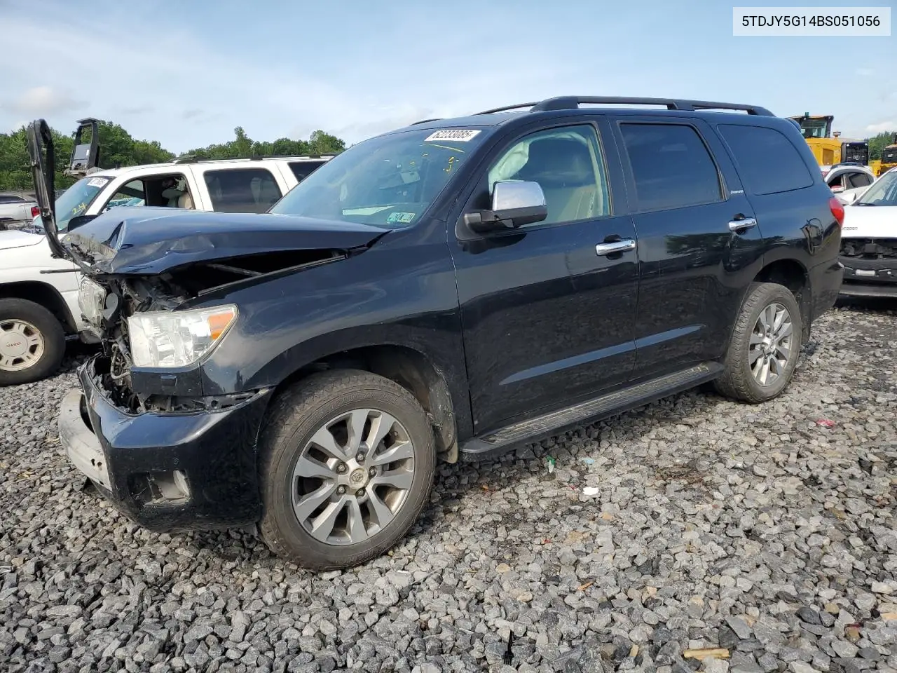 2011 Toyota Sequoia Limited VIN: 5TDJY5G14BS051056 Lot: 62233085