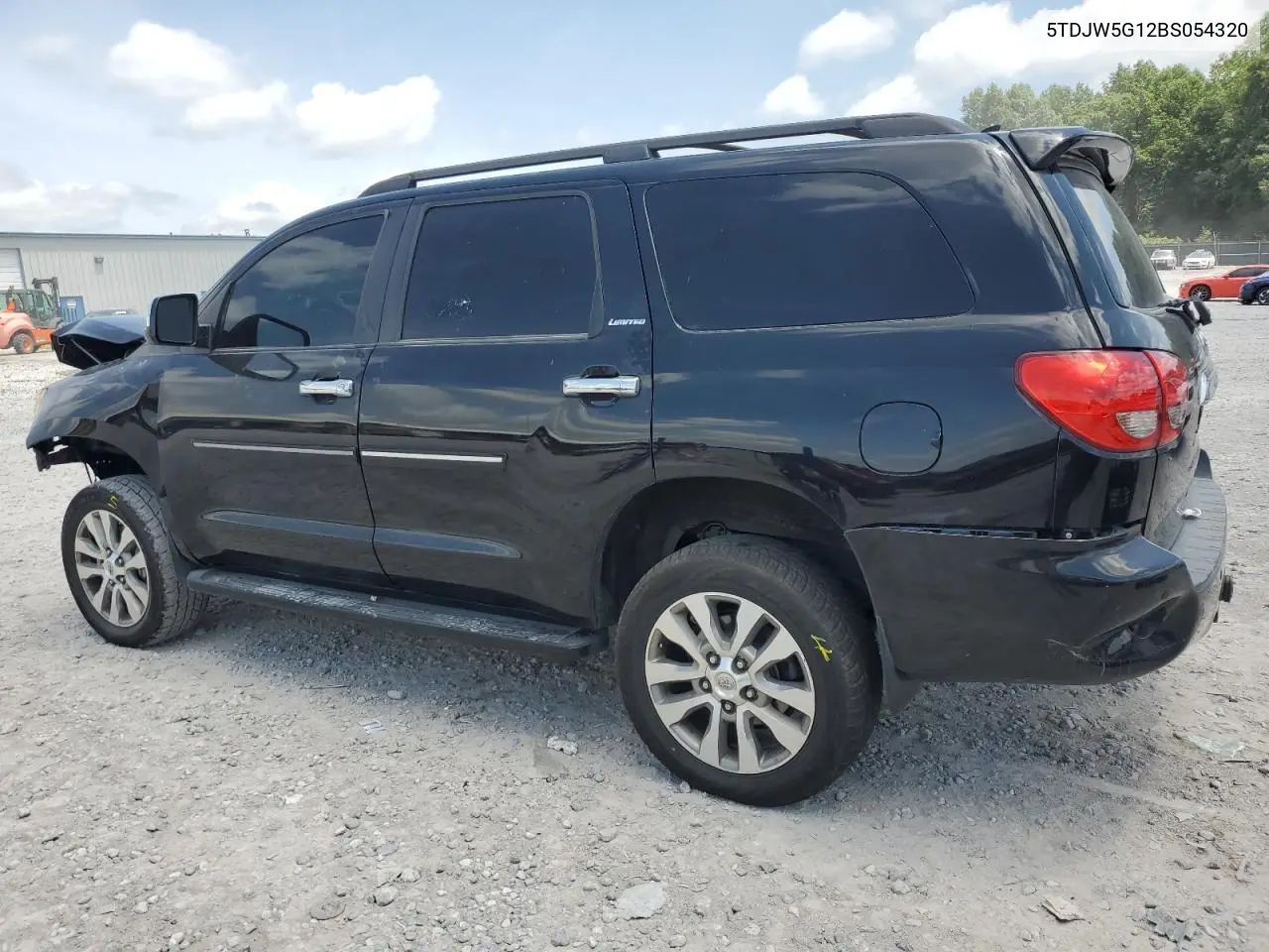 2011 Toyota Sequoia Limited VIN: 5TDJW5G12BS054320 Lot: 62327645