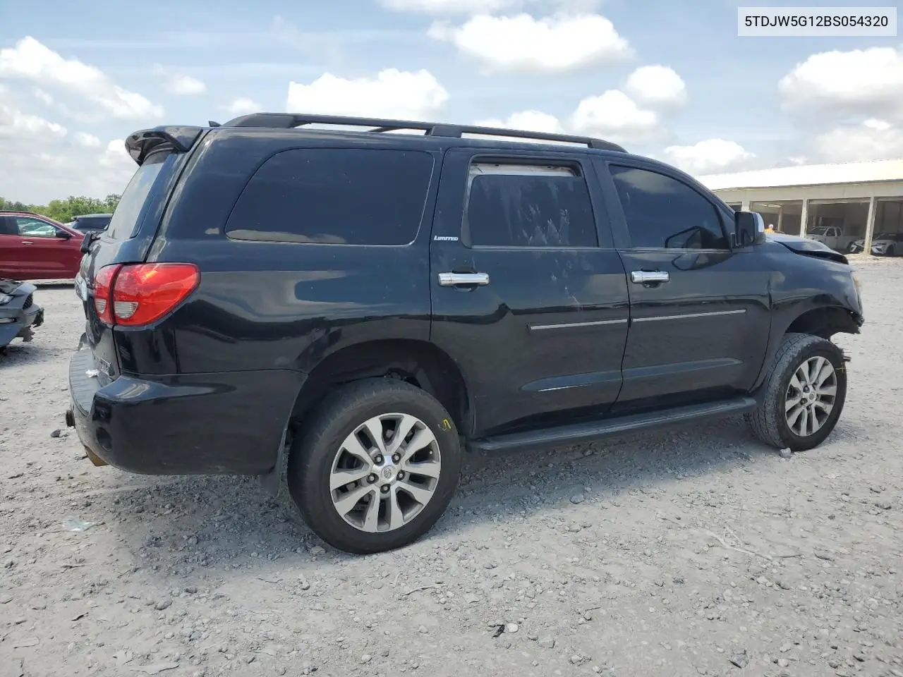 2011 Toyota Sequoia Limited VIN: 5TDJW5G12BS054320 Lot: 62327645