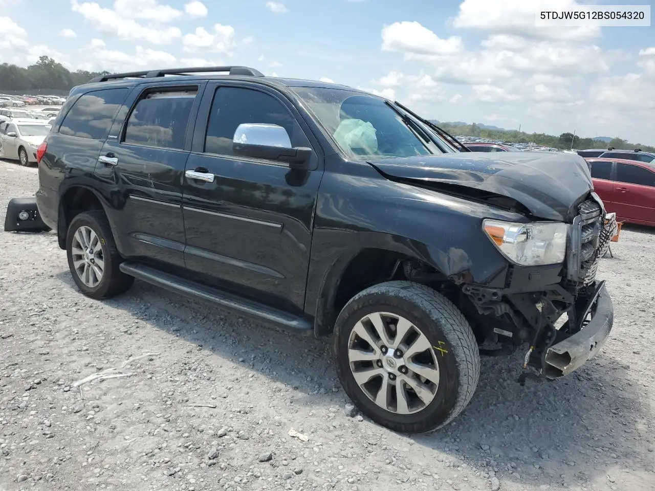 2011 Toyota Sequoia Limited VIN: 5TDJW5G12BS054320 Lot: 62327645