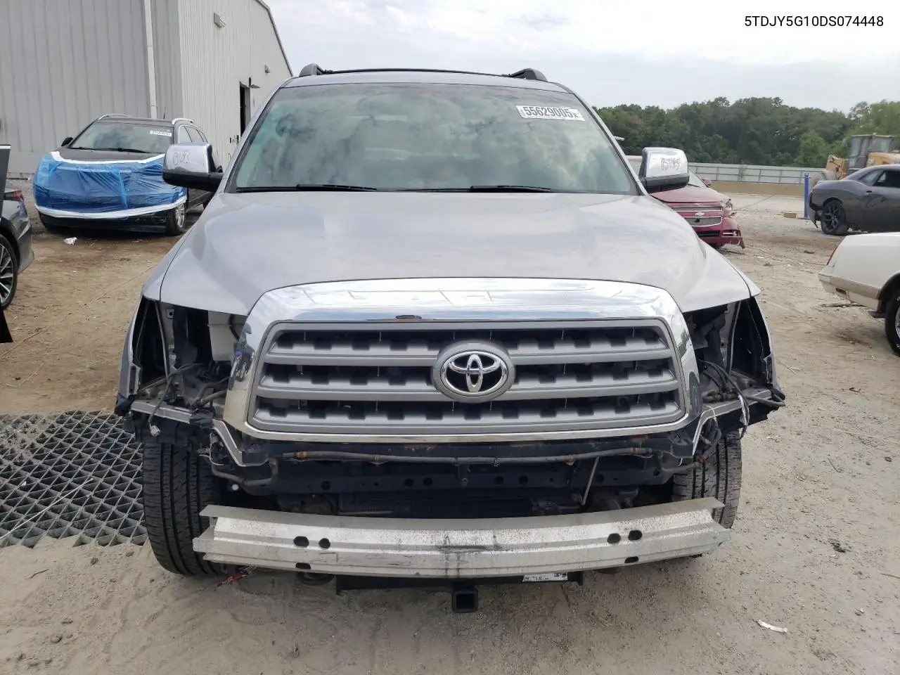2013 Toyota Sequoia Limited VIN: 5TDJY5G10DS074448 Lot: 55629005