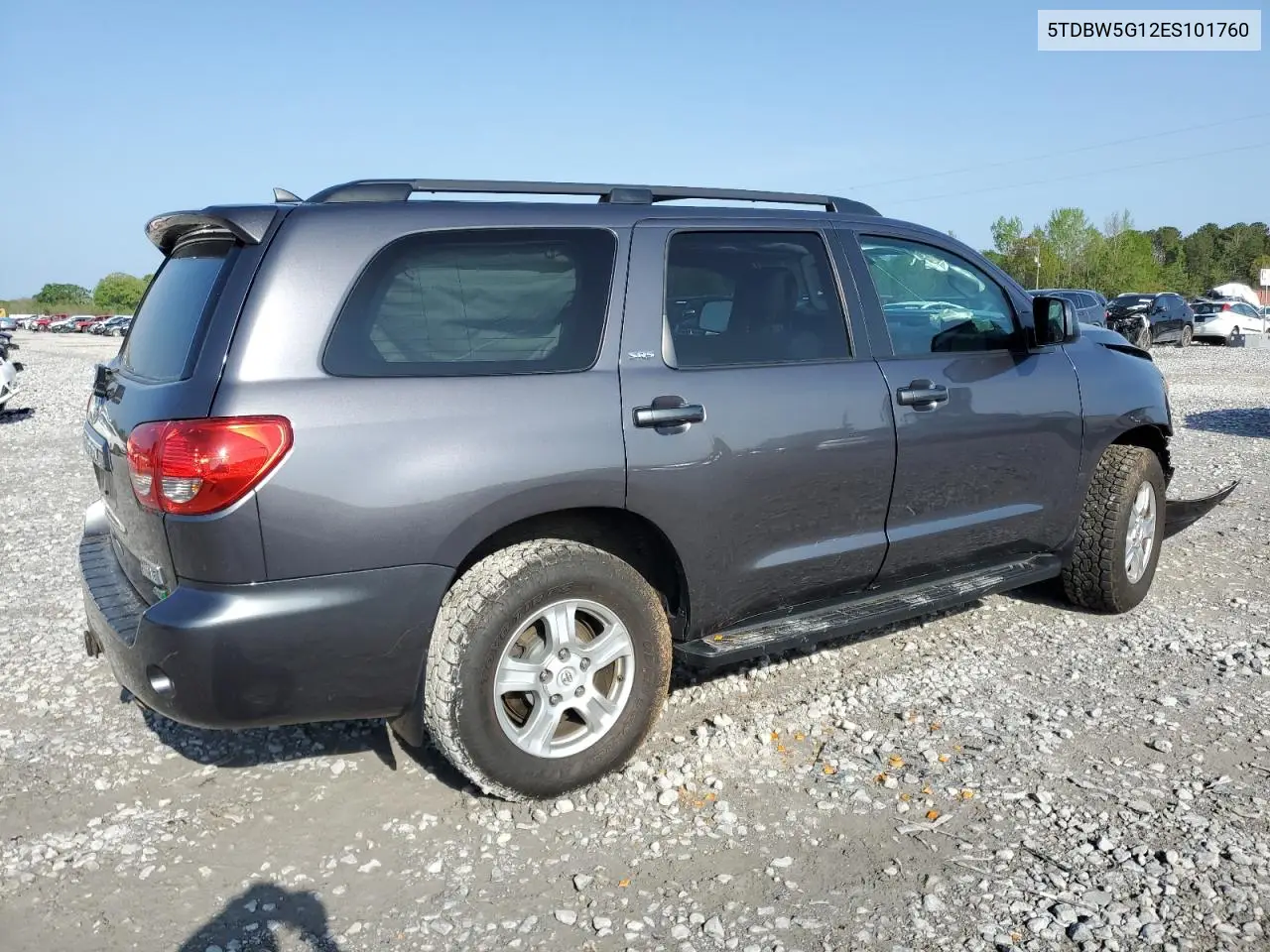 2014 Toyota Sequoia Sr5 VIN: 5TDBW5G12ES101760 Lot: 51377695