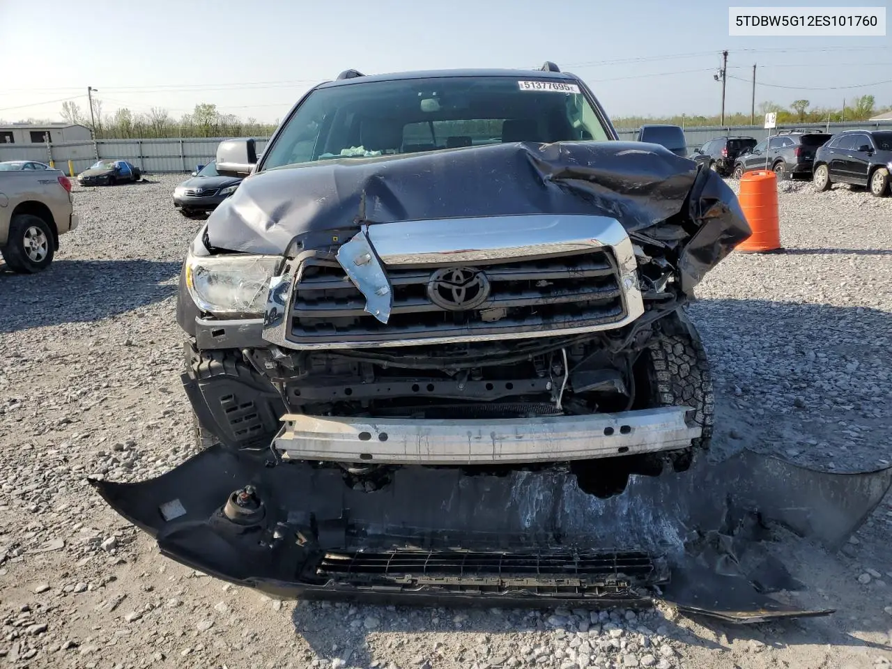 2014 Toyota Sequoia Sr5 VIN: 5TDBW5G12ES101760 Lot: 51377695