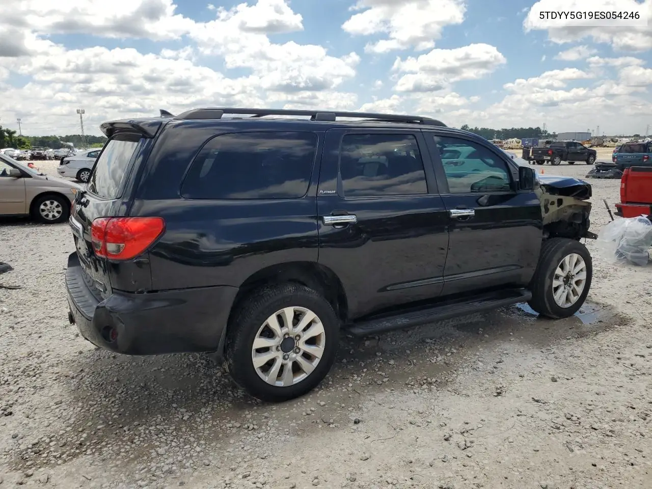 2014 Toyota Sequoia Platinum VIN: 5TDYY5G19ES054246 Lot: 56519185