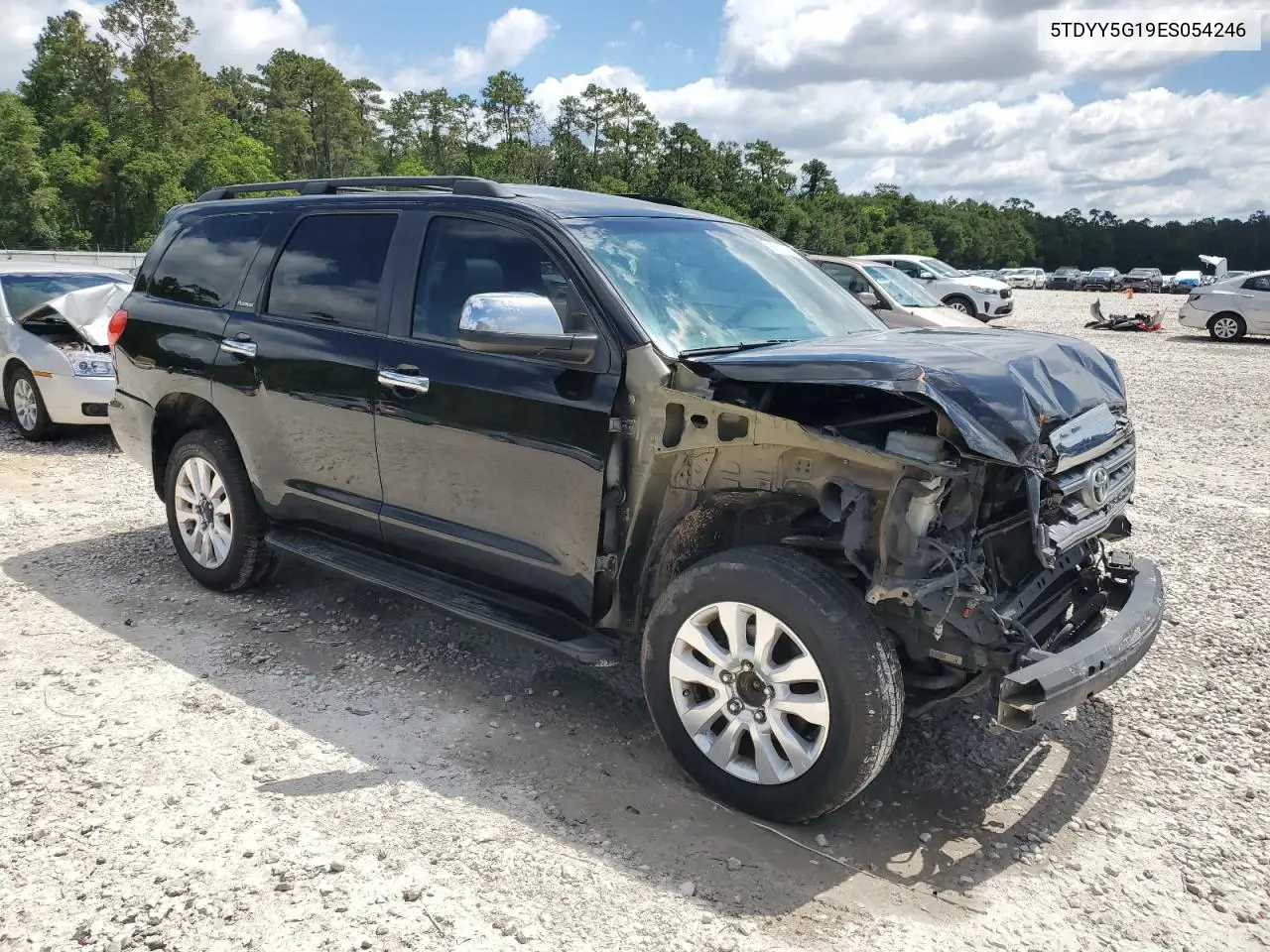 2014 Toyota Sequoia Platinum VIN: 5TDYY5G19ES054246 Lot: 56519185