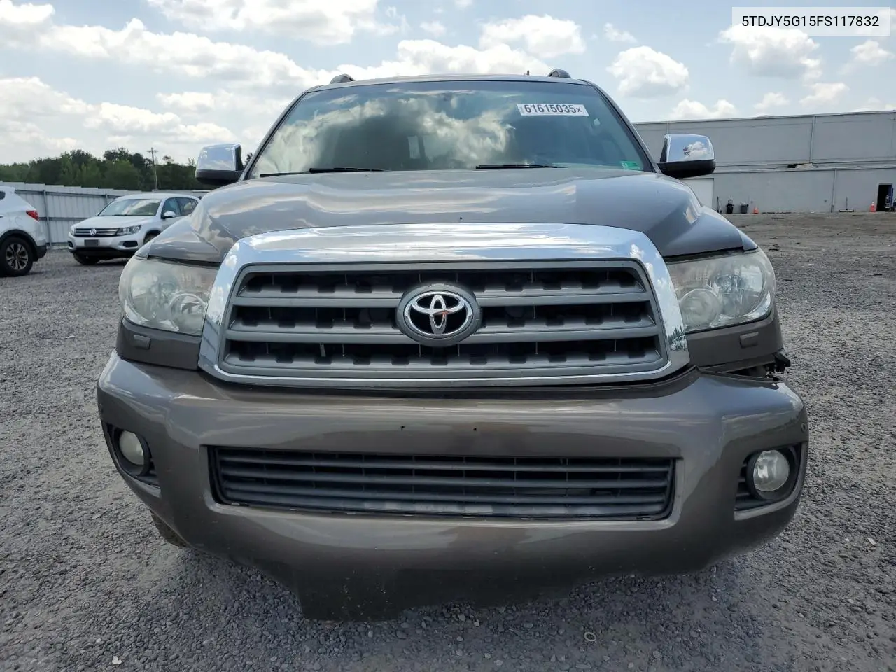 2015 Toyota Sequoia Limited VIN: 5TDJY5G15FS117832 Lot: 61615035