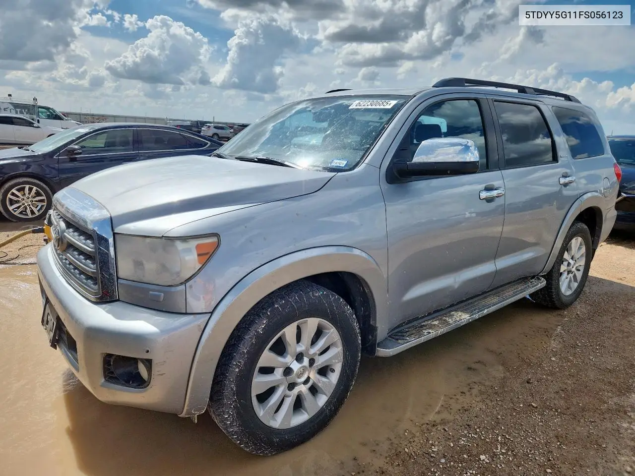 2015 Toyota Sequoia Platinum VIN: 5TDYY5G11FS056123 Lot: 62230685