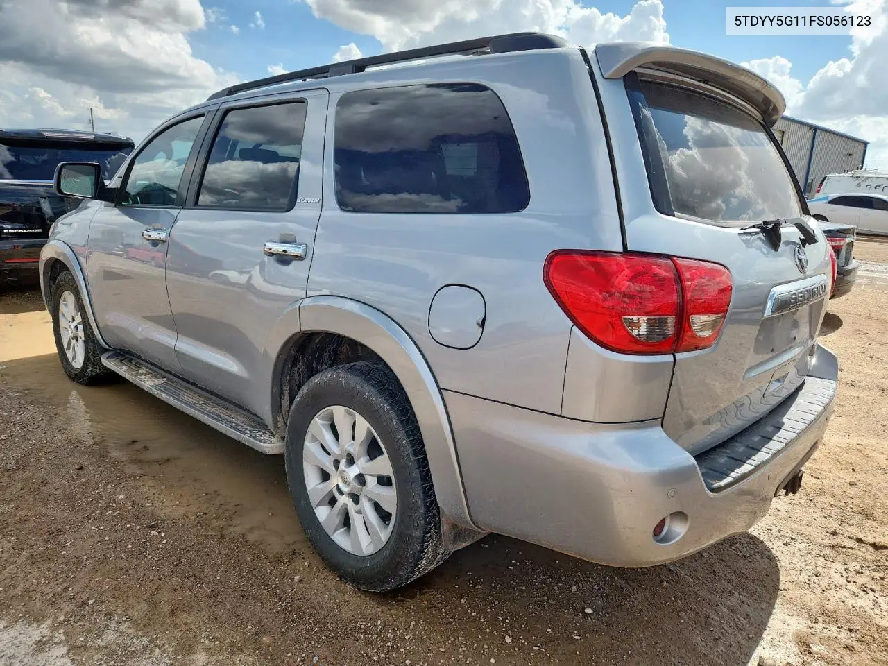 2015 Toyota Sequoia Platinum VIN: 5TDYY5G11FS056123 Lot: 62230685