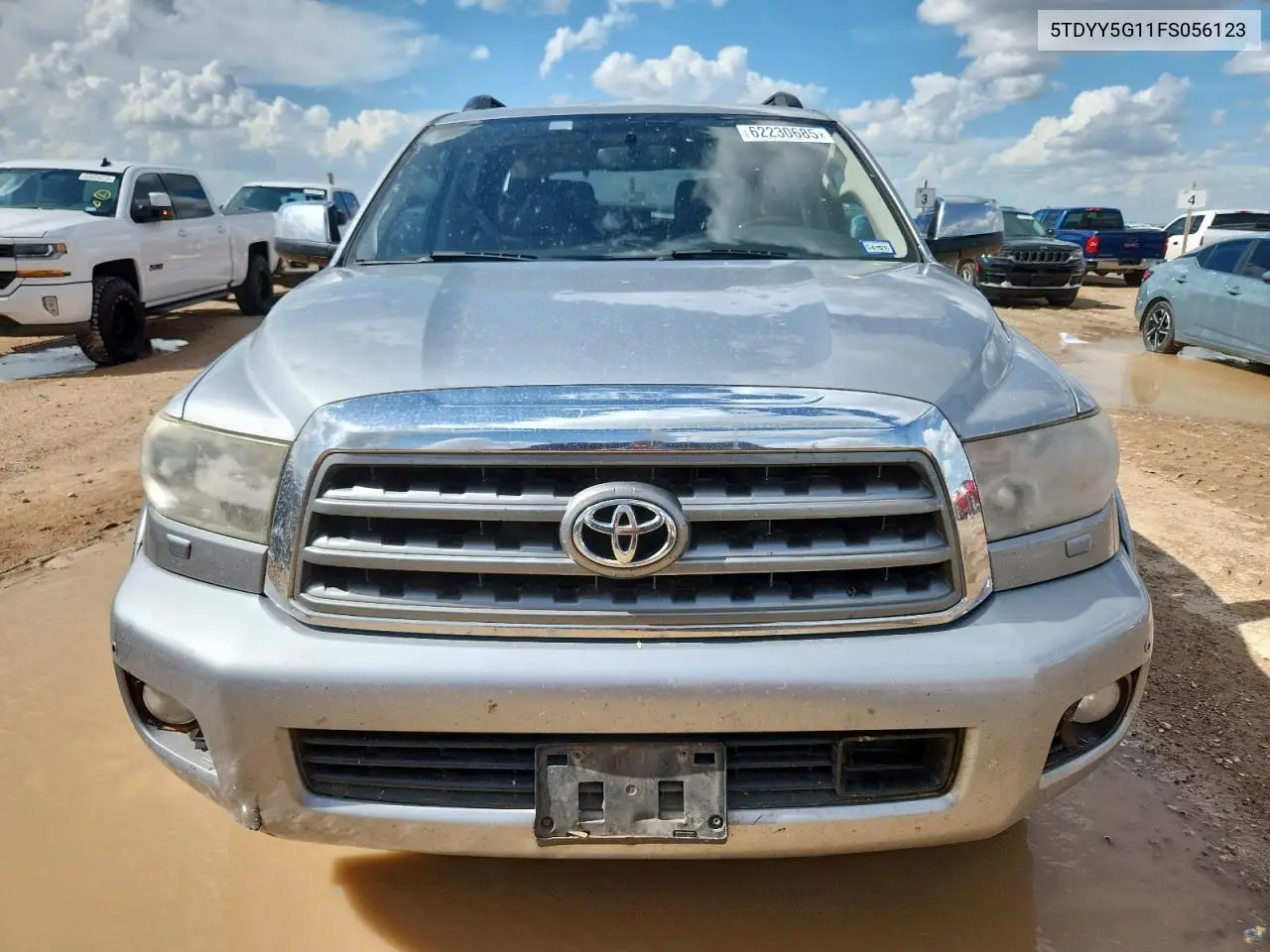 2015 Toyota Sequoia Platinum VIN: 5TDYY5G11FS056123 Lot: 62230685