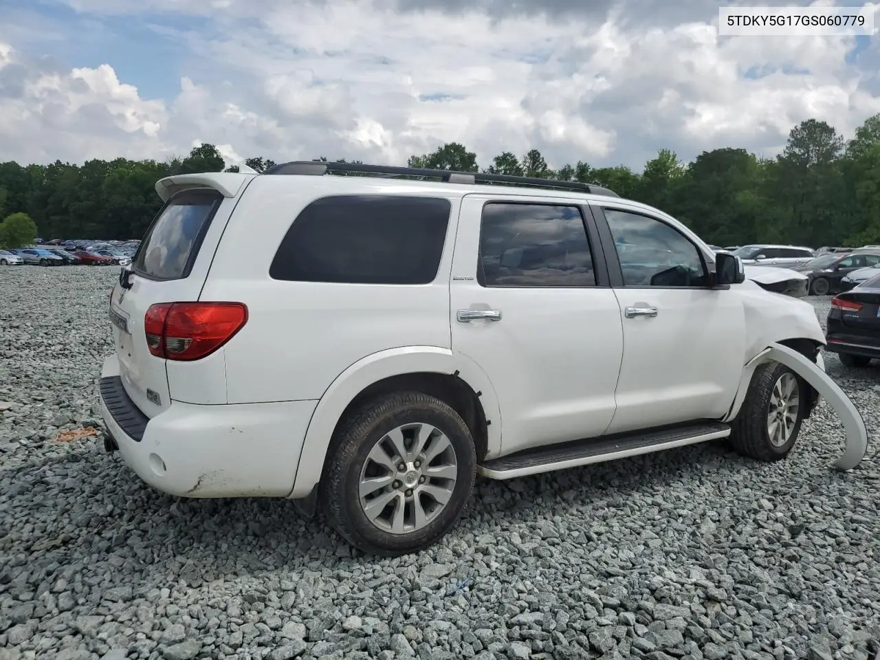 2016 Toyota Sequoia Limited VIN: 5TDKY5G17GS060779 Lot: 57072115