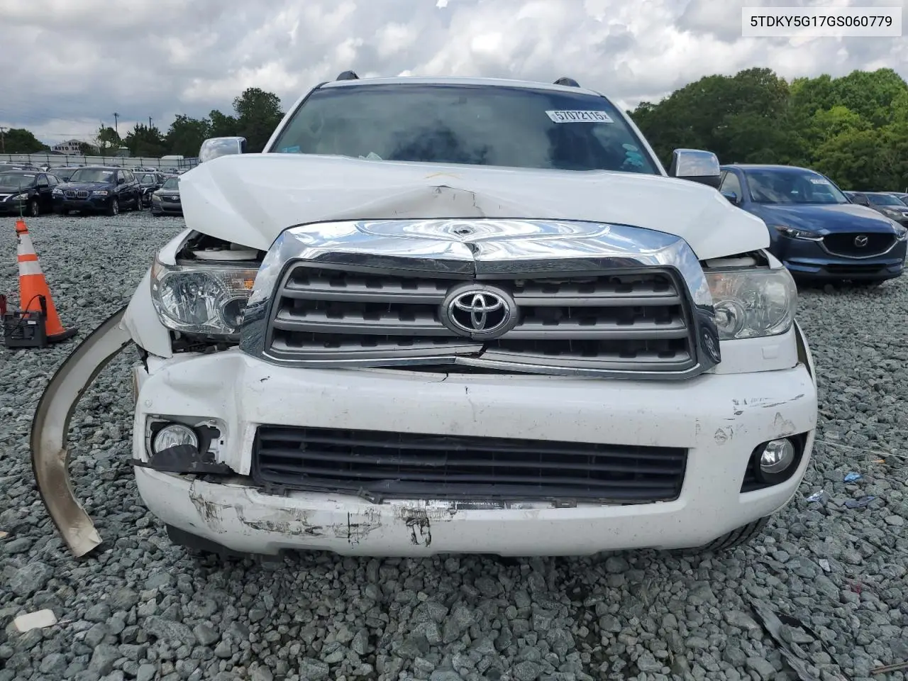 2016 Toyota Sequoia Limited VIN: 5TDKY5G17GS060779 Lot: 57072115