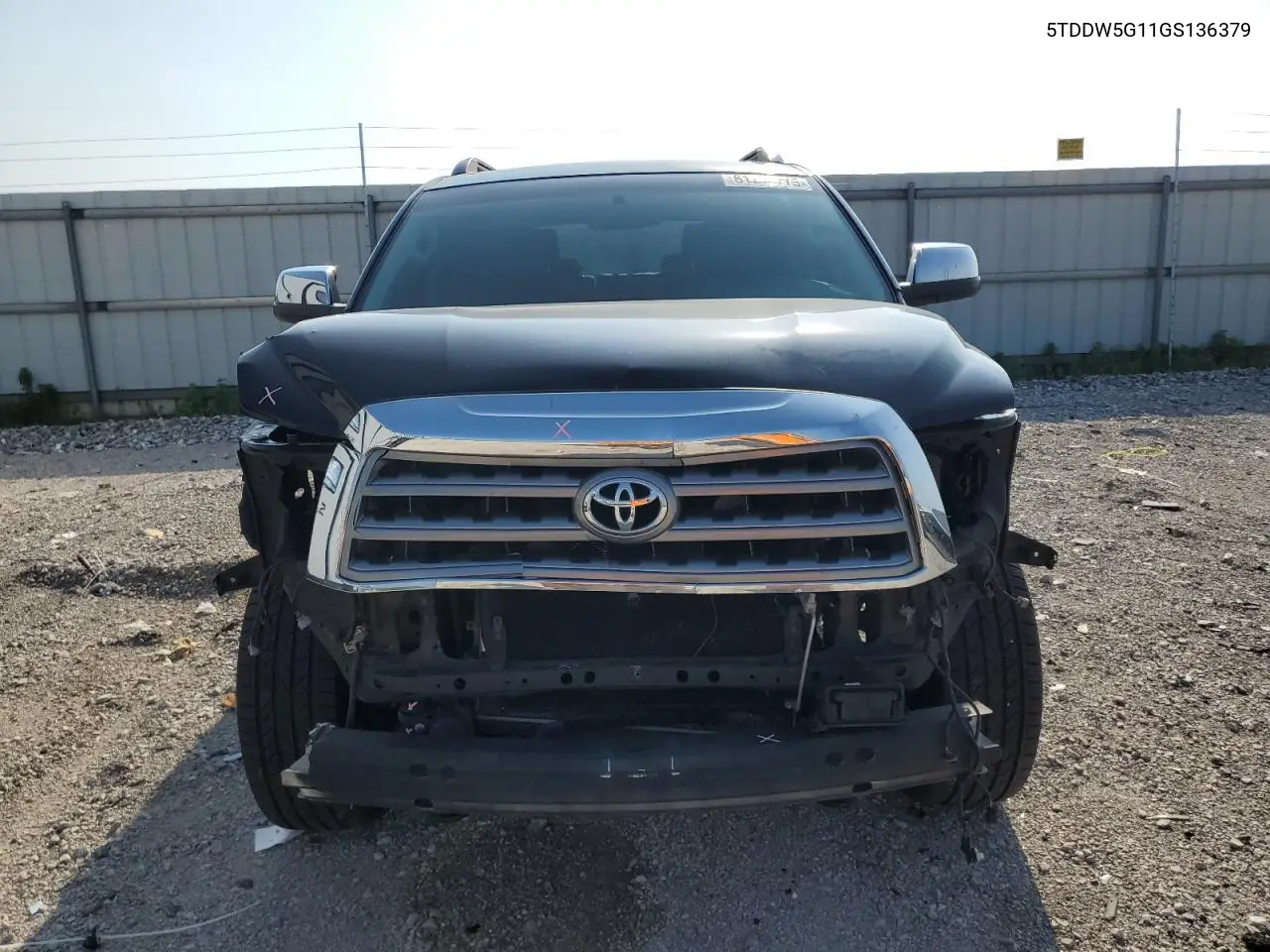 2016 Toyota Sequoia Platinum VIN: 5TDDW5G11GS136379 Lot: 61713775