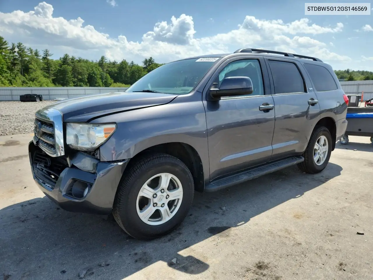 2016 Toyota Sequoia Sr5 VIN: 5TDBW5G12GS146569 Lot: 62233225
