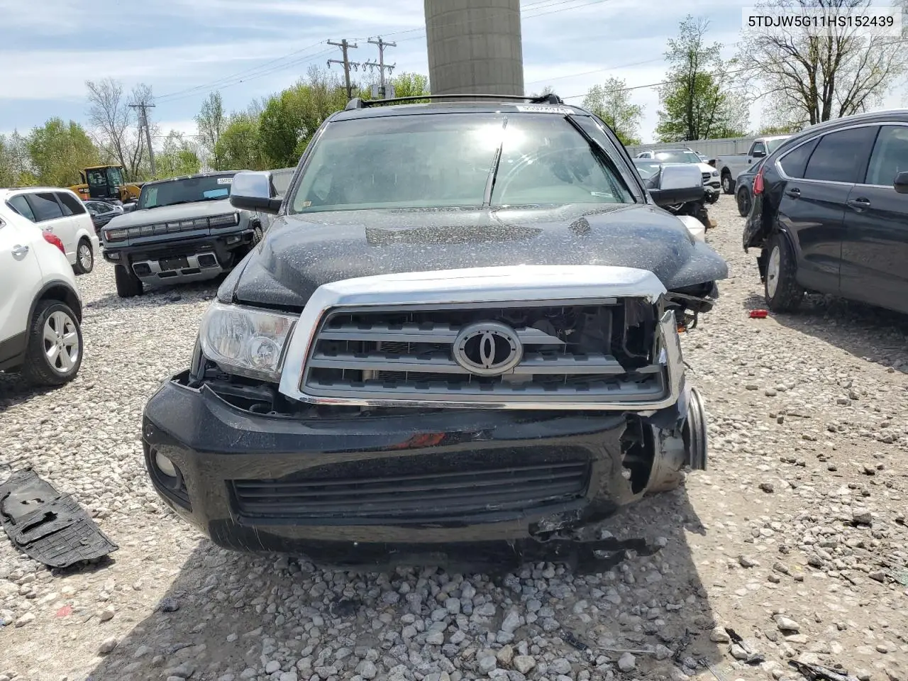 2017 Toyota Sequoia Limited VIN: 5TDJW5G11HS152439 Lot: 55928975