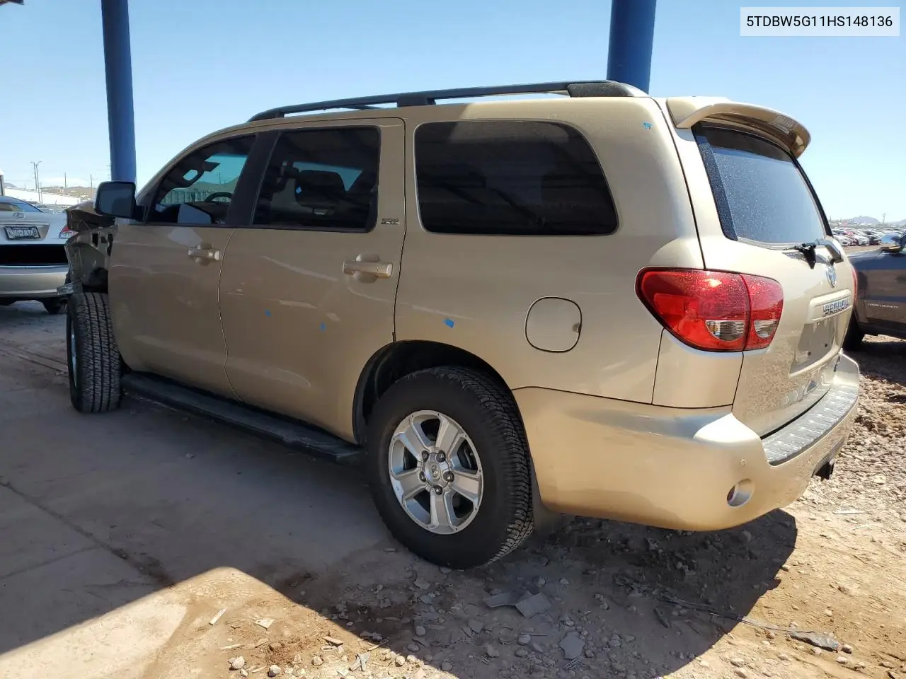 2017 Toyota Sequoia Sr5 VIN: 5TDBW5G11HS148136 Lot: 56600685