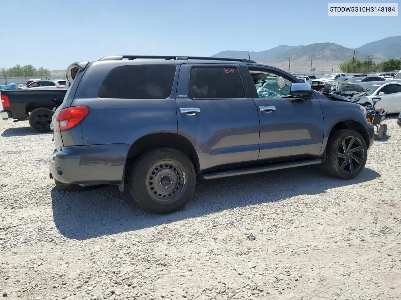 2017 Toyota Sequoia Platinum VIN: 5TDDW5G10HS148184 Lot: 61683515