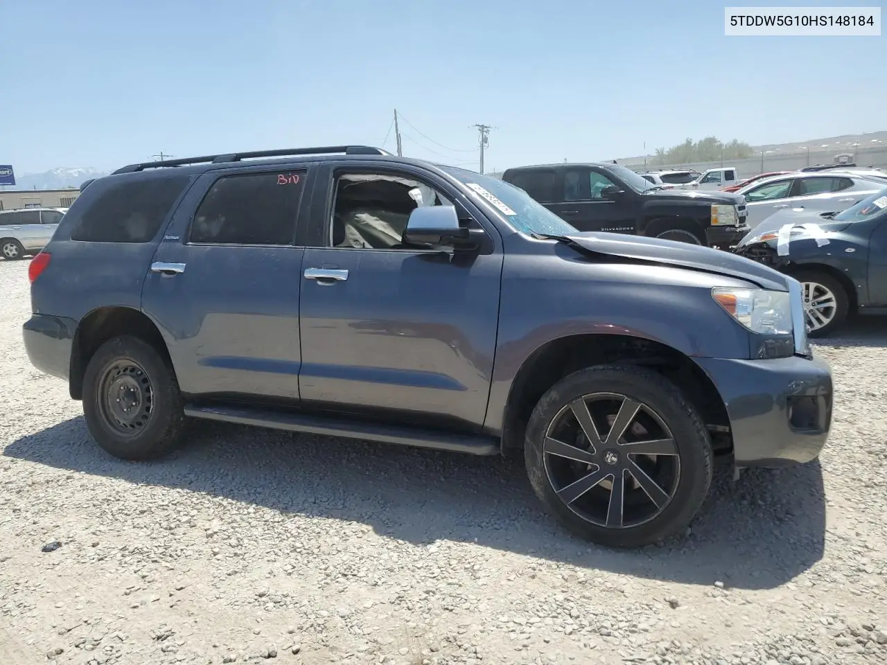 2017 Toyota Sequoia Platinum VIN: 5TDDW5G10HS148184 Lot: 61683515