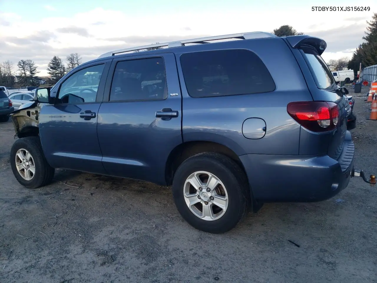 2018 Toyota Sequoia Sr5 VIN: 5TDBY5G1XJS156249 Lot: 45399255