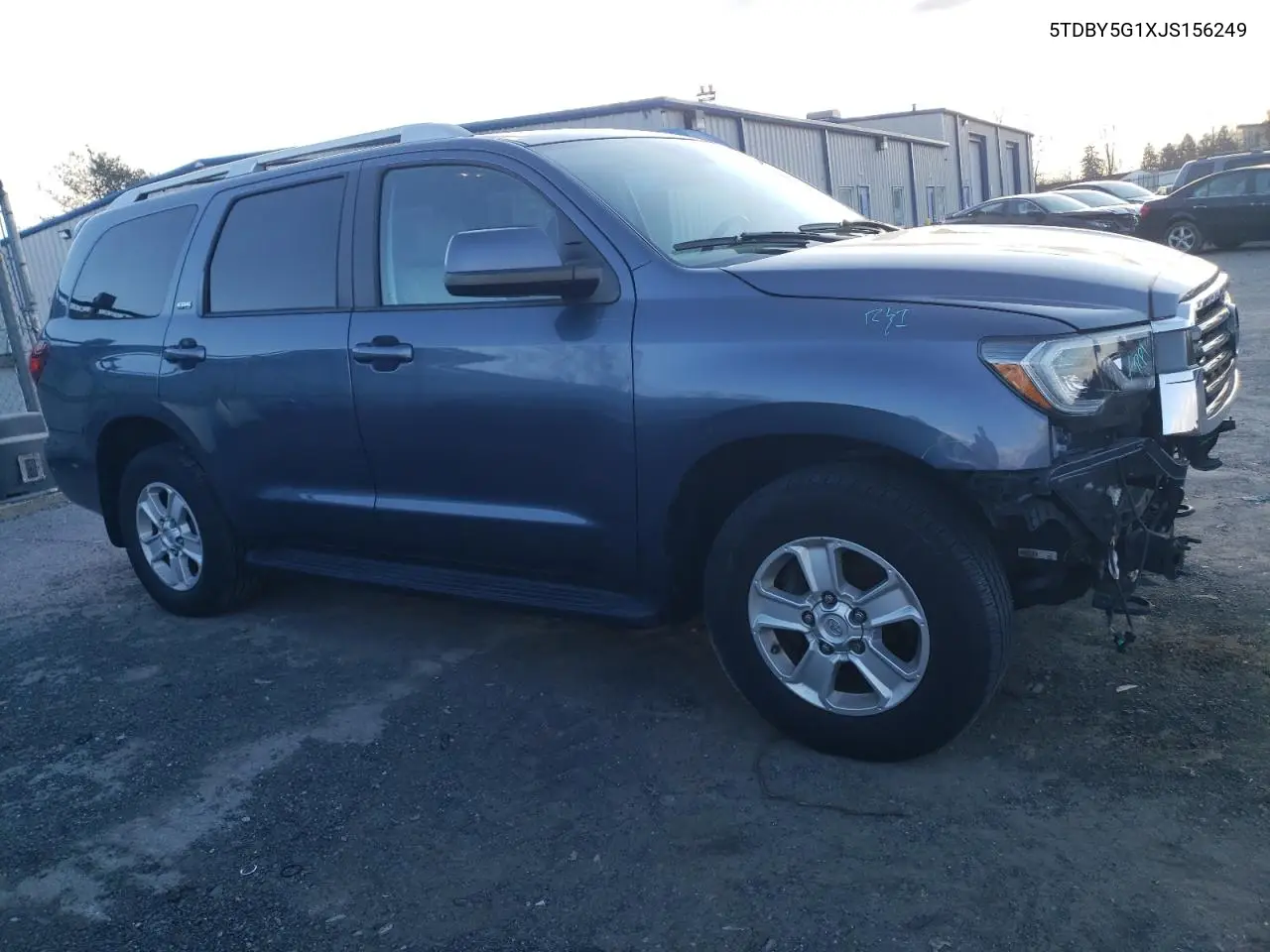 2018 Toyota Sequoia Sr5 VIN: 5TDBY5G1XJS156249 Lot: 45399255