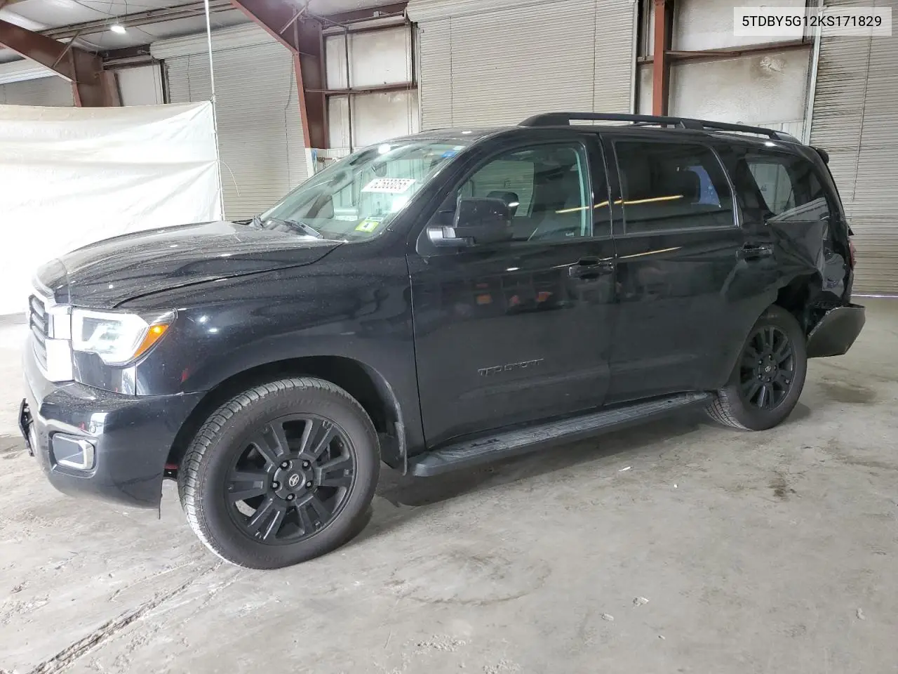 2019 Toyota Sequoia Sr5 VIN: 5TDBY5G12KS171829 Lot: 62583055