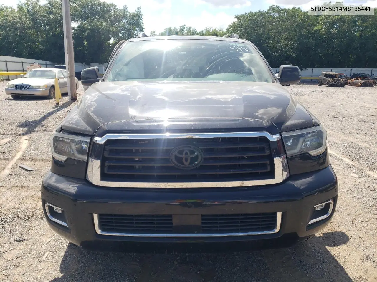 2021 Toyota Sequoia Sr5 VIN: 5TDCY5B14MS185441 Lot: 62227315