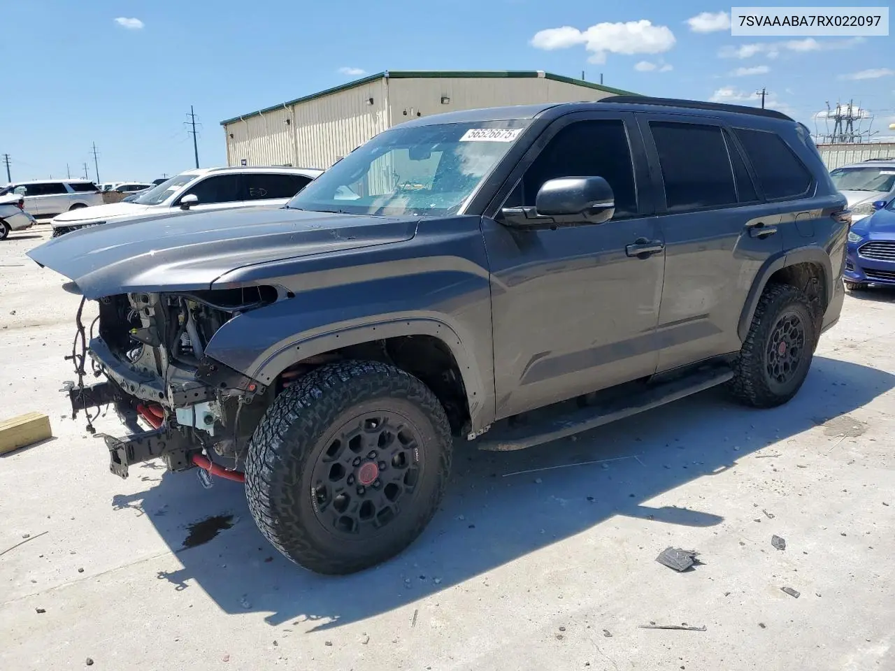 2024 Toyota Sequoia Sr5 VIN: 7SVAAABA7RX022097 Lot: 56526675