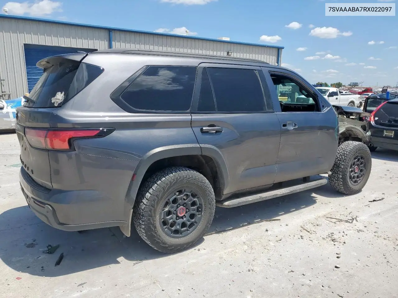 2024 Toyota Sequoia Sr5 VIN: 7SVAAABA7RX022097 Lot: 56526675