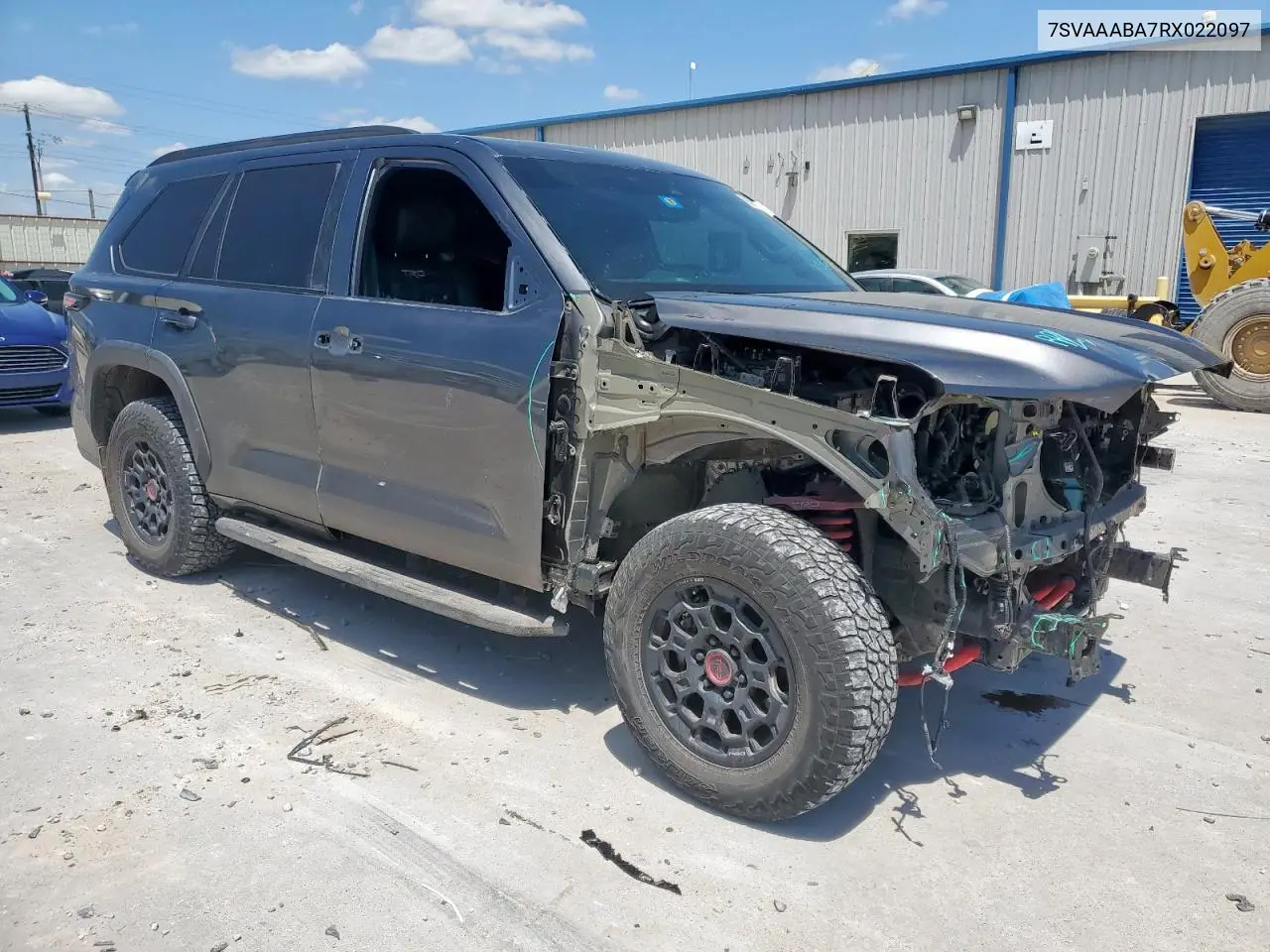 2024 Toyota Sequoia Sr5 VIN: 7SVAAABA7RX022097 Lot: 56526675
