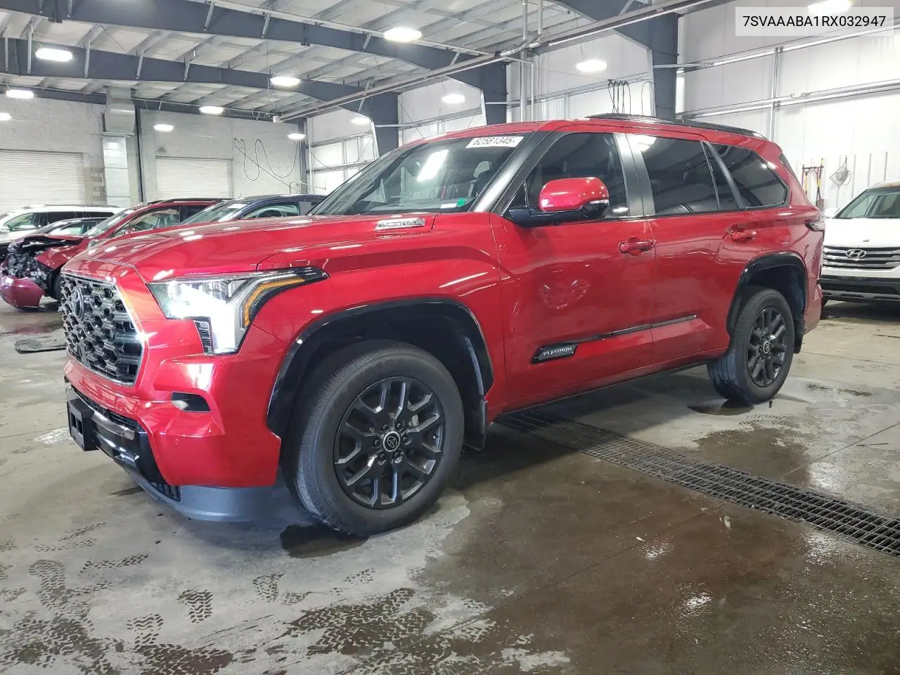 2024 Toyota Sequoia Sr5 VIN: 7SVAAABA1RX032947 Lot: 62581345