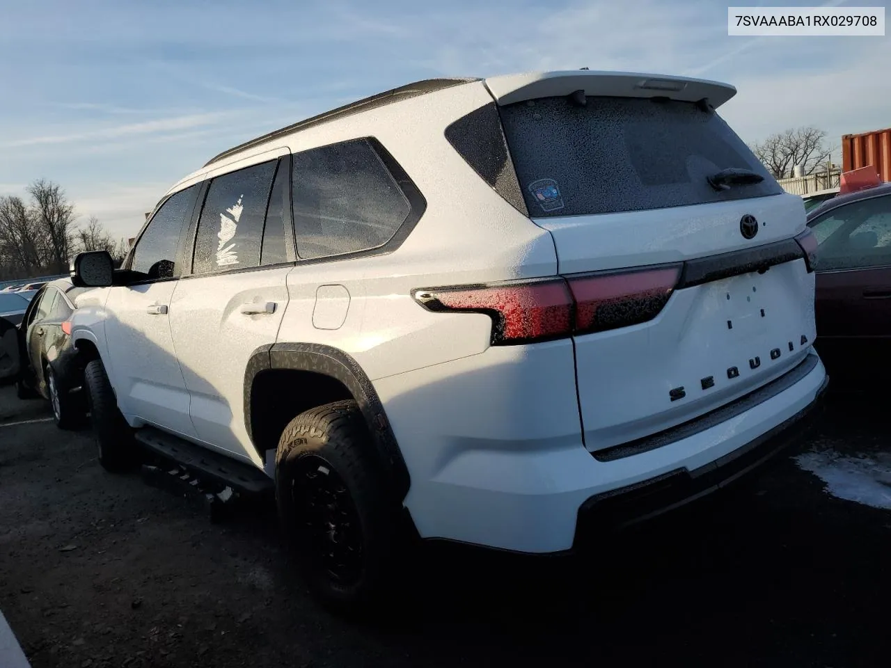 2024 Toyota Sequoia Sr5 VIN: 7SVAAABA1RX029708 Lot: 83571034