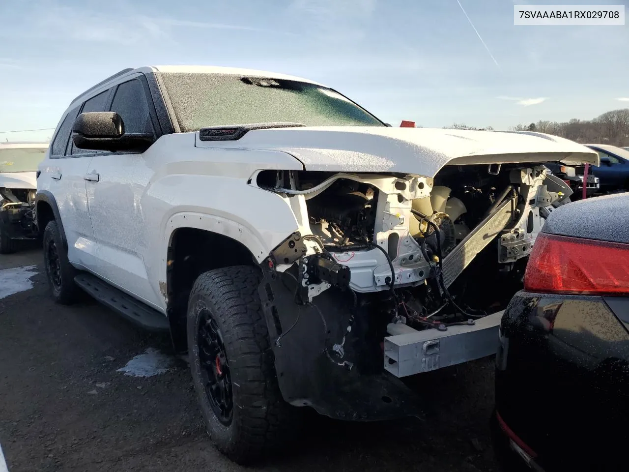 2024 Toyota Sequoia Sr5 VIN: 7SVAAABA1RX029708 Lot: 83571034