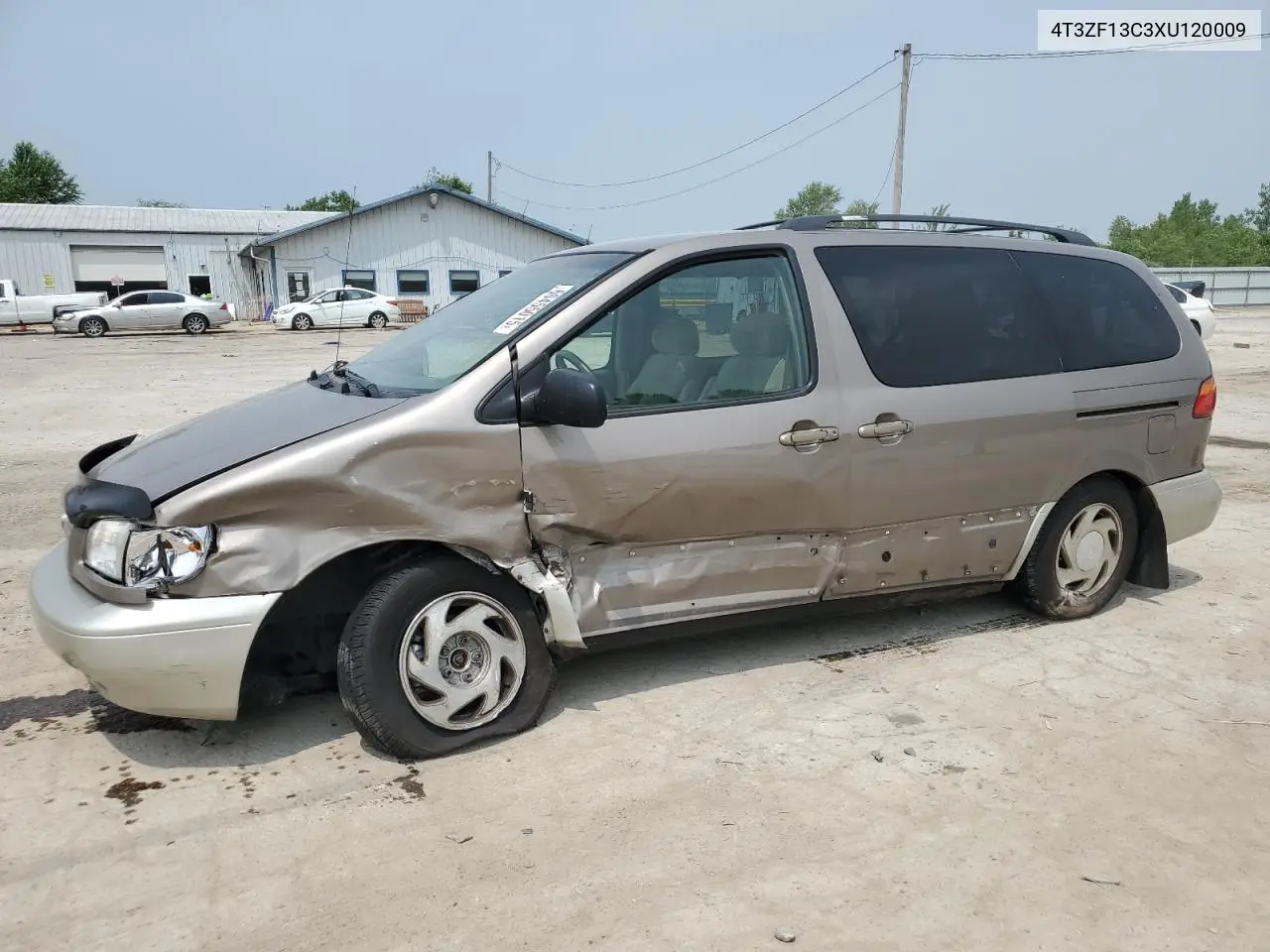 1999 Toyota Sienna Le VIN: 4T3ZF13C3XU120009 Lot: 60455015
