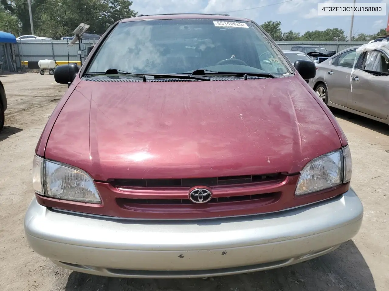1999 Toyota Sienna Le VIN: 4T3ZF13C1XU158080 Lot: 65145525