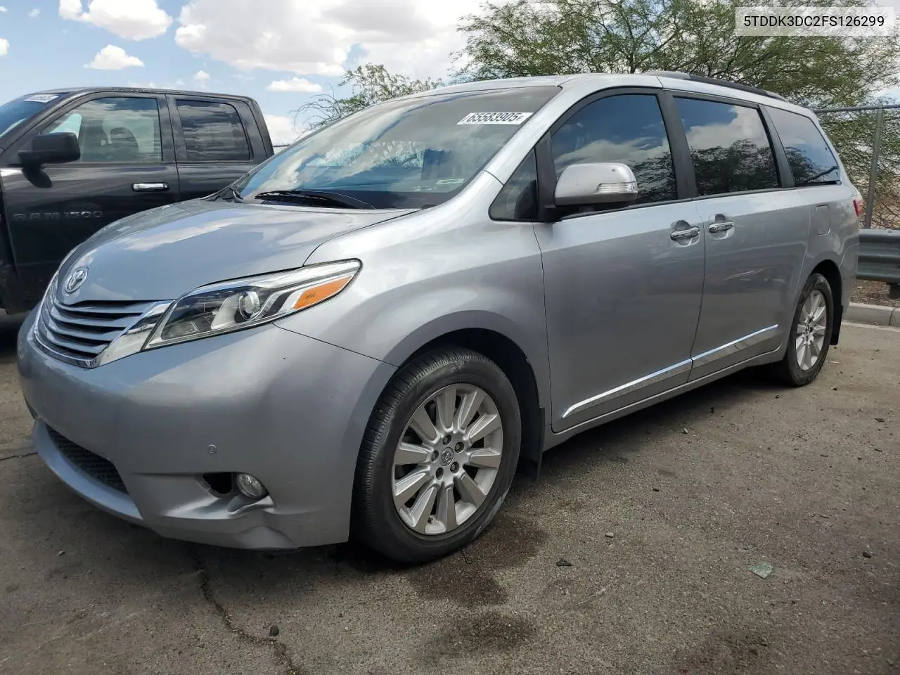 1999 Toyota Sienna Xle VIN: 5TDDK3DC2FS126299 Lot: 65583905