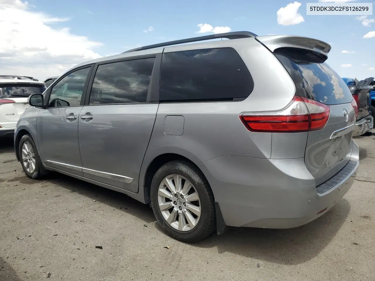 1999 Toyota Sienna Xle VIN: 5TDDK3DC2FS126299 Lot: 65583905