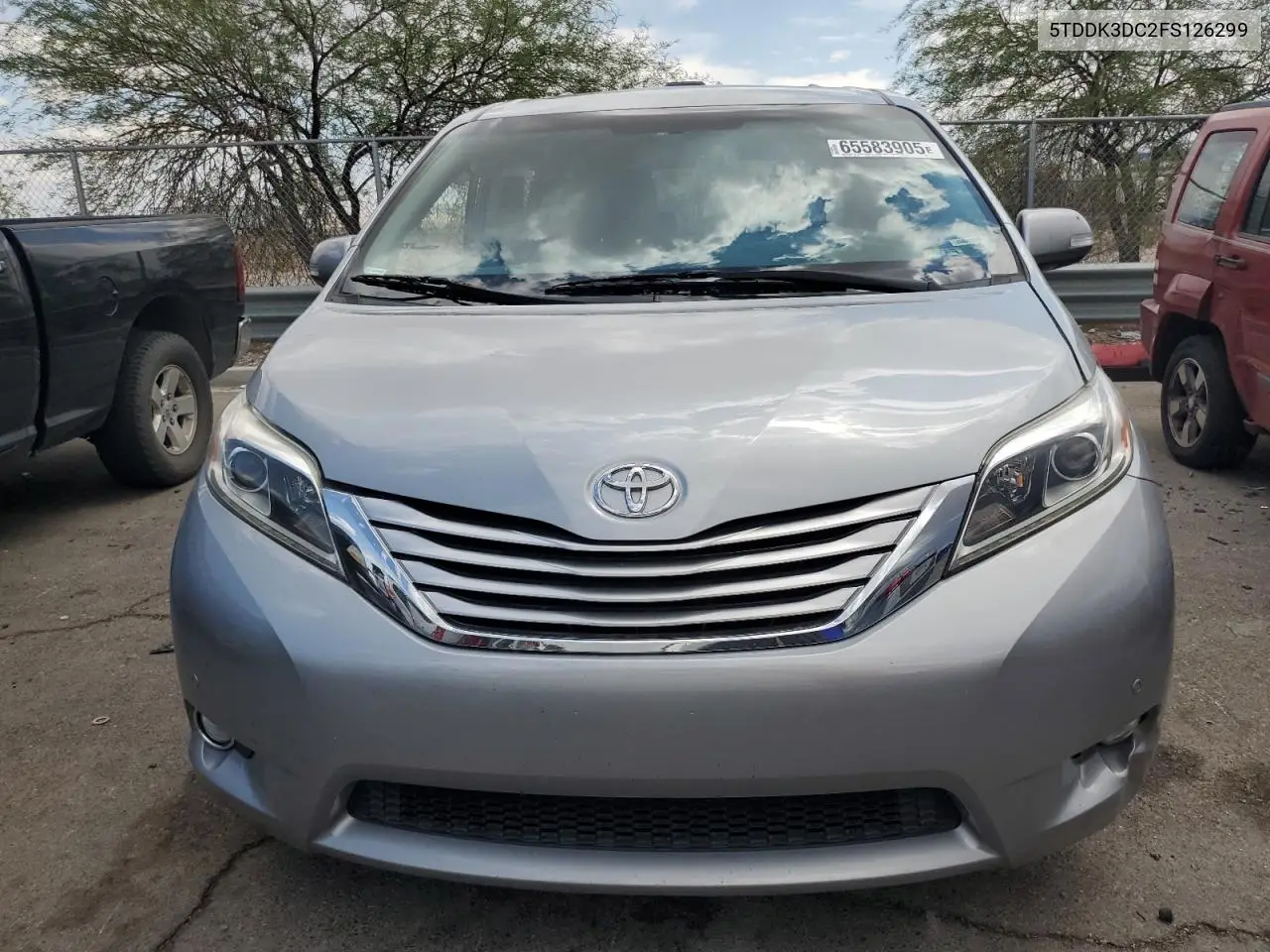 1999 Toyota Sienna Xle VIN: 5TDDK3DC2FS126299 Lot: 65583905