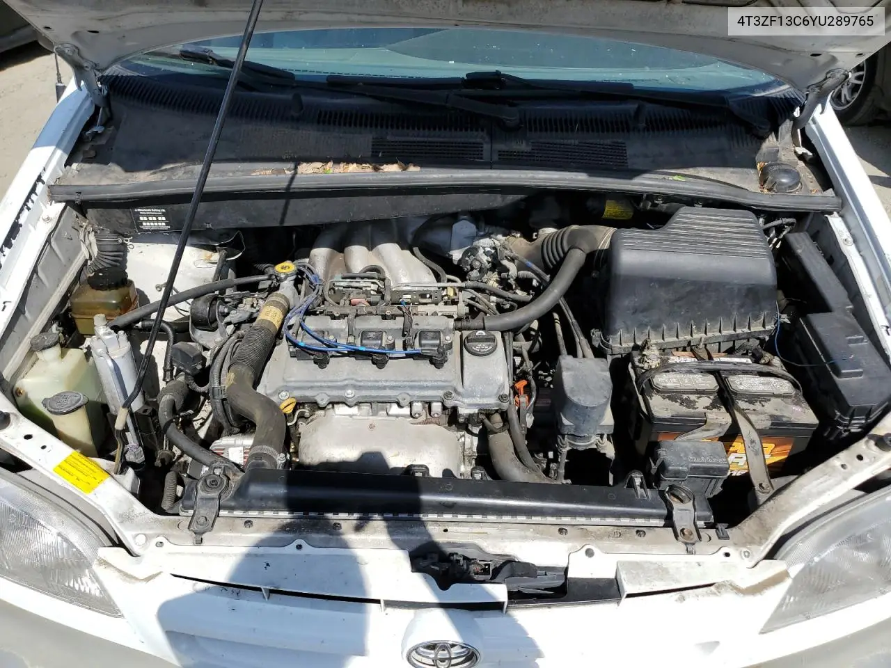 2000 Toyota Sienna Le VIN: 4T3ZF13C6YU289765 Lot: 56023395
