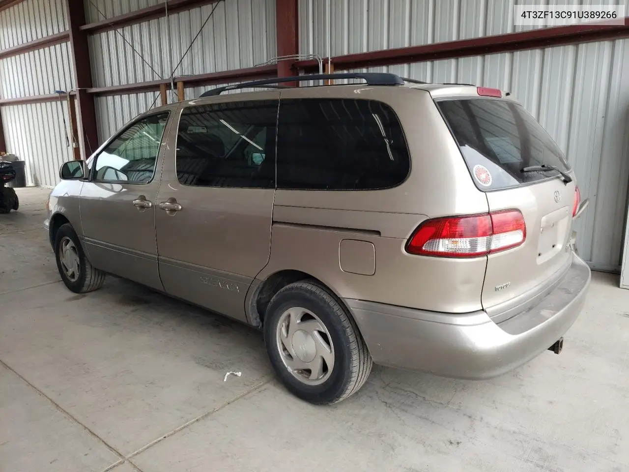 2001 Toyota Sienna Le VIN: 4T3ZF13C91U389266 Lot: 41479505