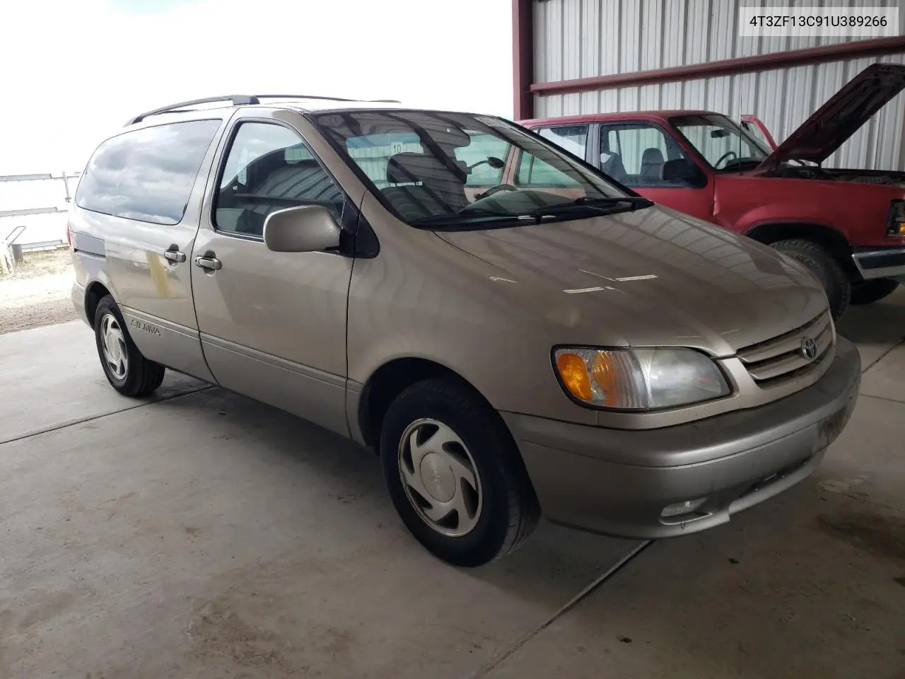 2001 Toyota Sienna Le VIN: 4T3ZF13C91U389266 Lot: 41479505