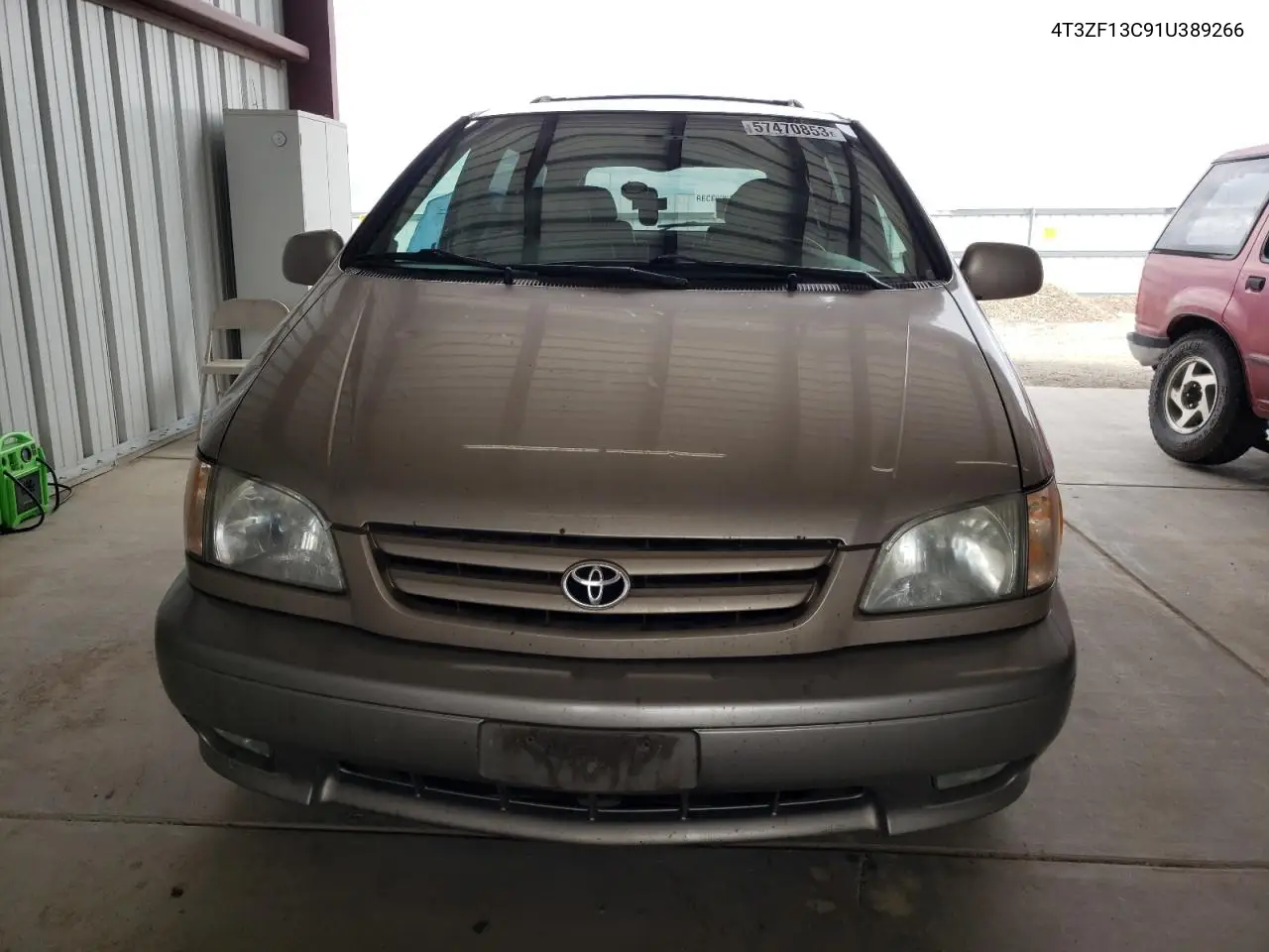 2001 Toyota Sienna Le VIN: 4T3ZF13C91U389266 Lot: 41479505