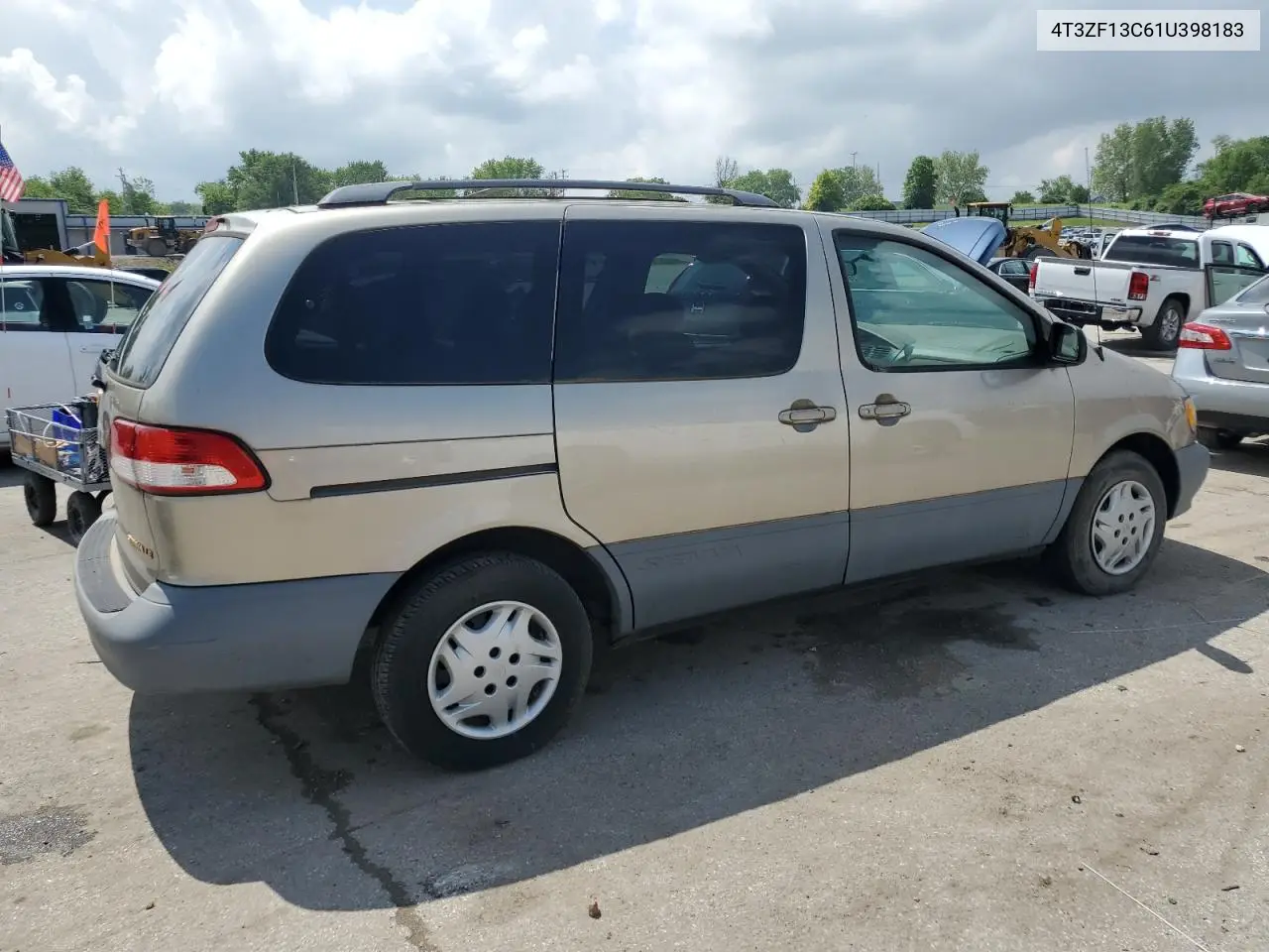 2001 Toyota Sienna Le VIN: 4T3ZF13C61U398183 Lot: 56903725