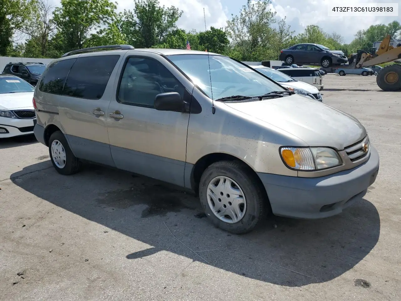 2001 Toyota Sienna Le VIN: 4T3ZF13C61U398183 Lot: 56903725